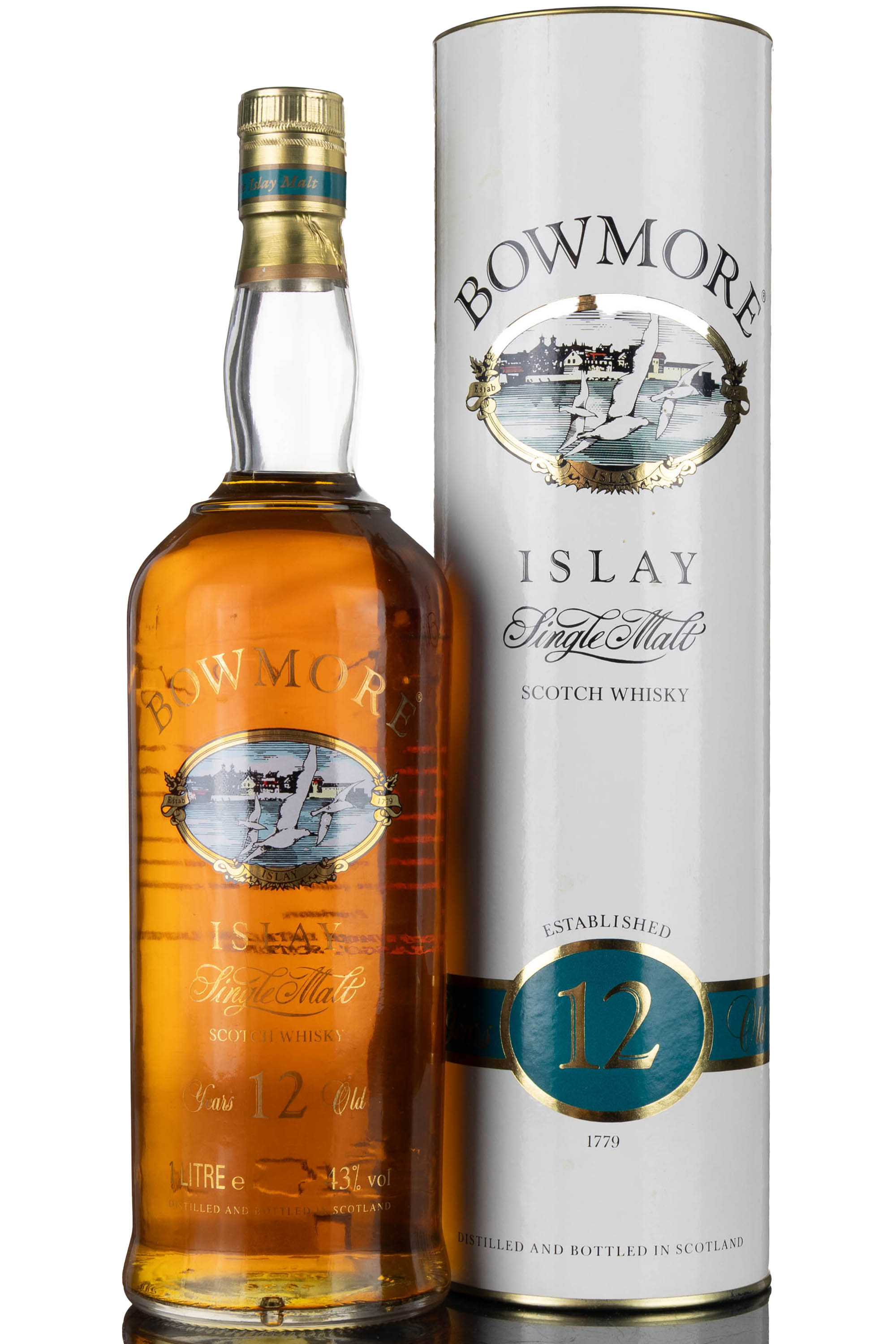 Bowmore 12 Year Old - 1990s - 1 Litre