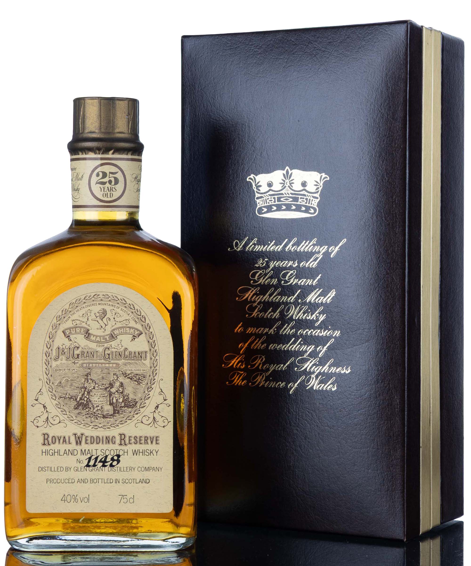 Glen Grant 25 Year Old - Royal Wedding Reserve - 1981 Release