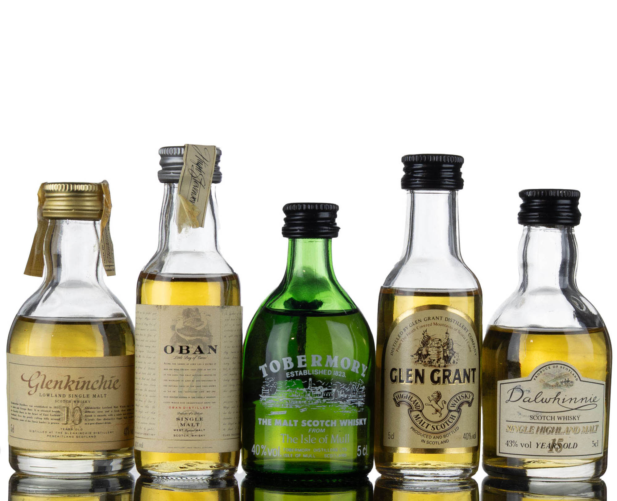 5 x Single Malt Miniatures