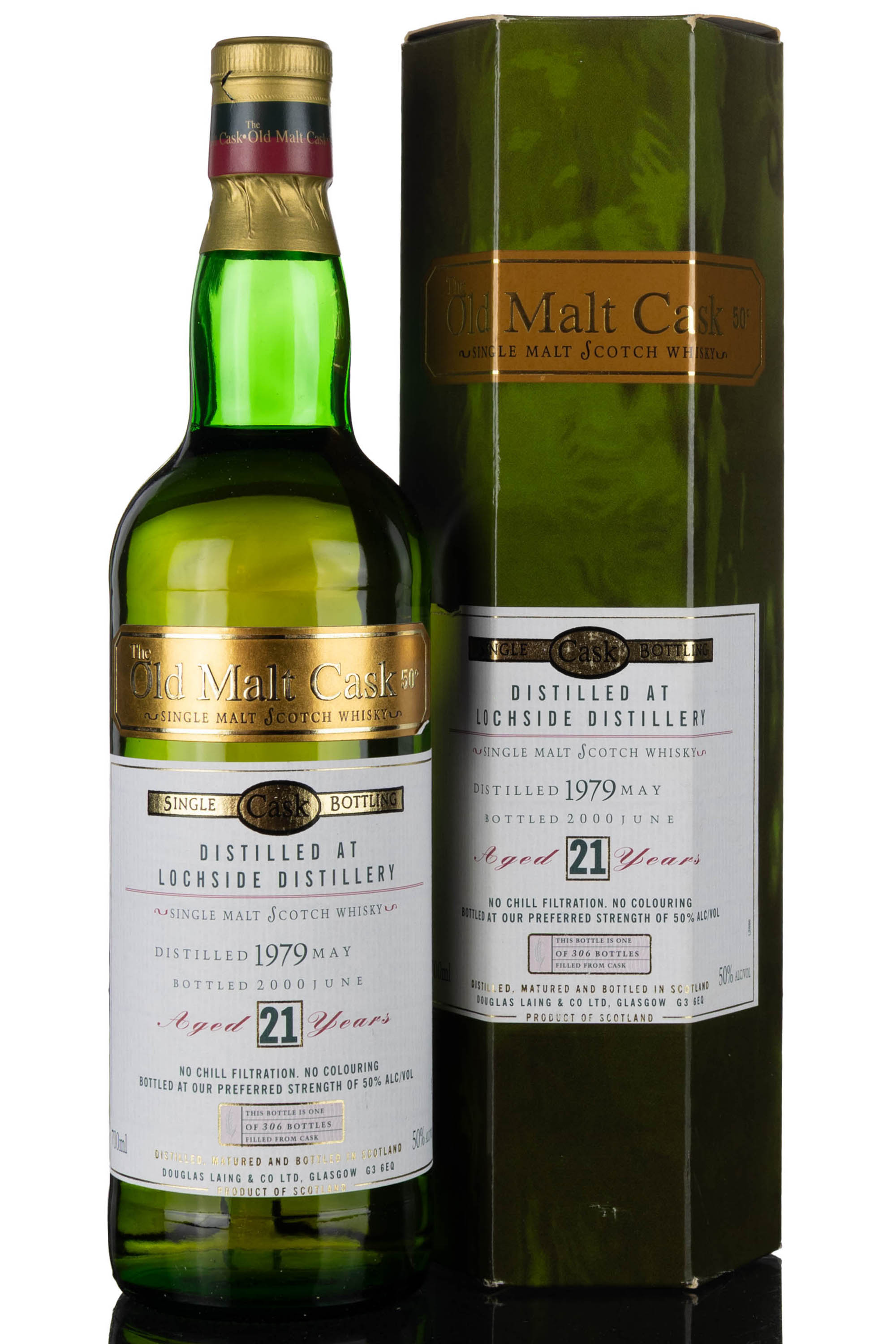 Lochside 1979-2000 - 21 Year Old - Douglas Laing - Old Malt Cask - Single Cask