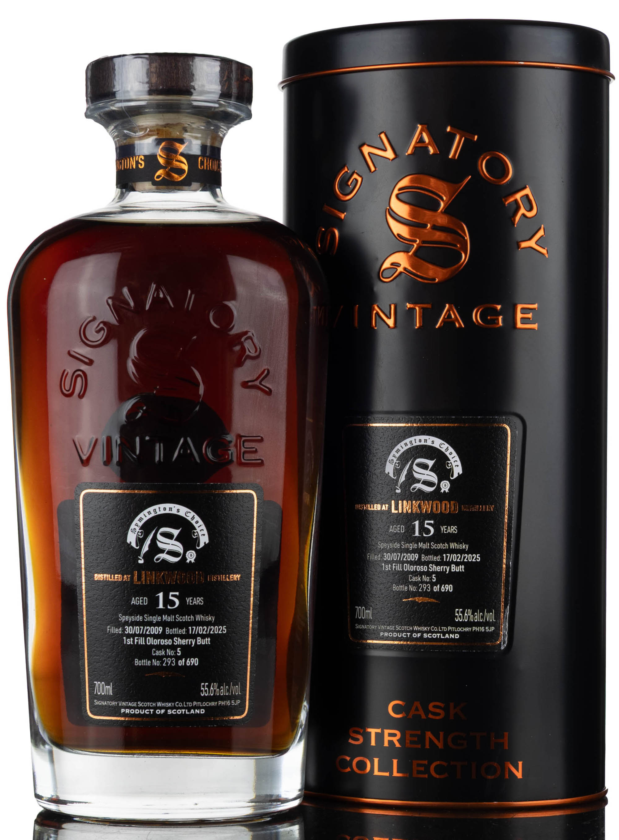 Linkwood 2009-2025 - 15 Year Old - Signatory Vintage - Symingtons Choice - Single Cask 5