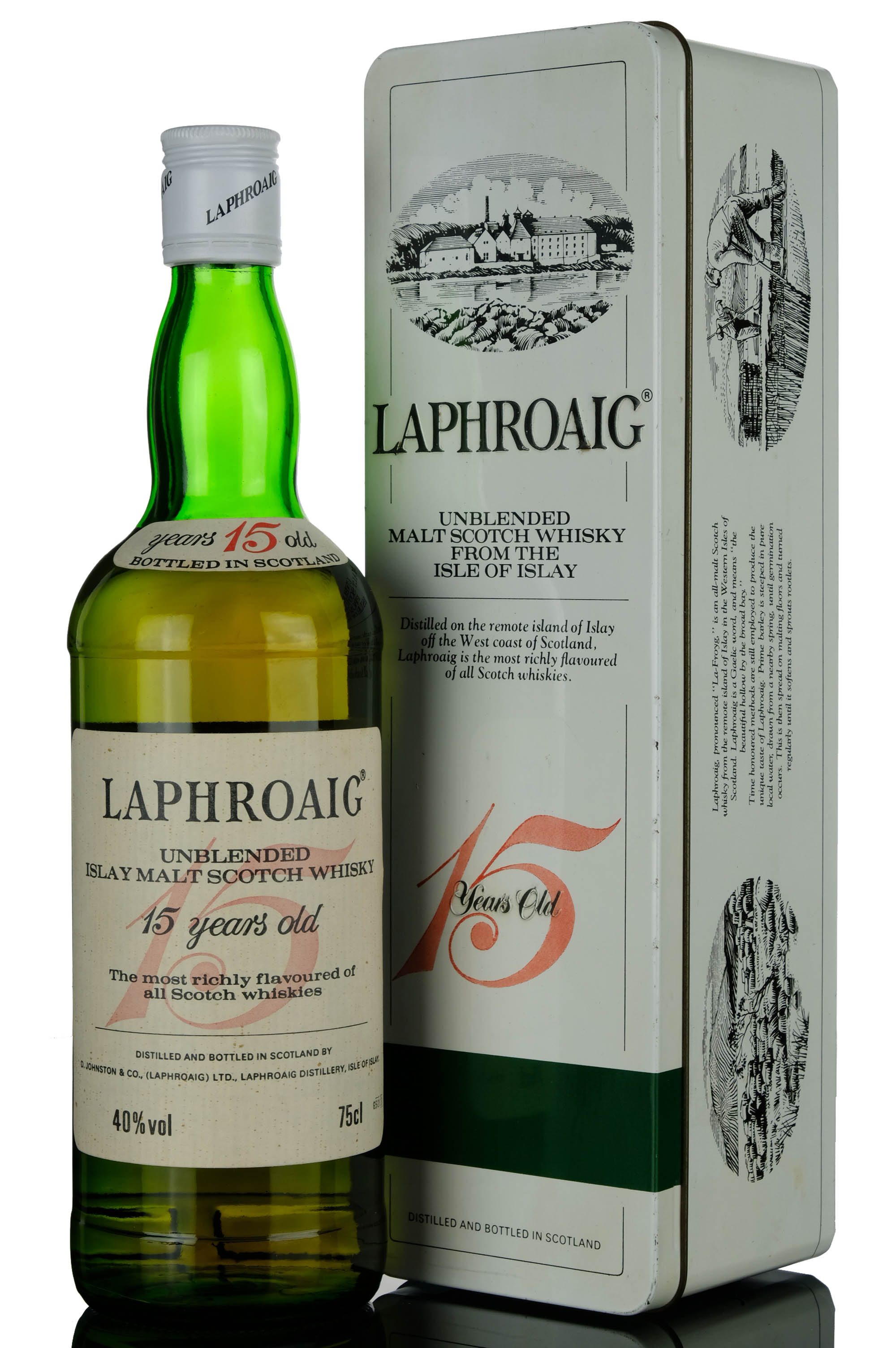 Laphroaig 15 Unblended 1985 Release