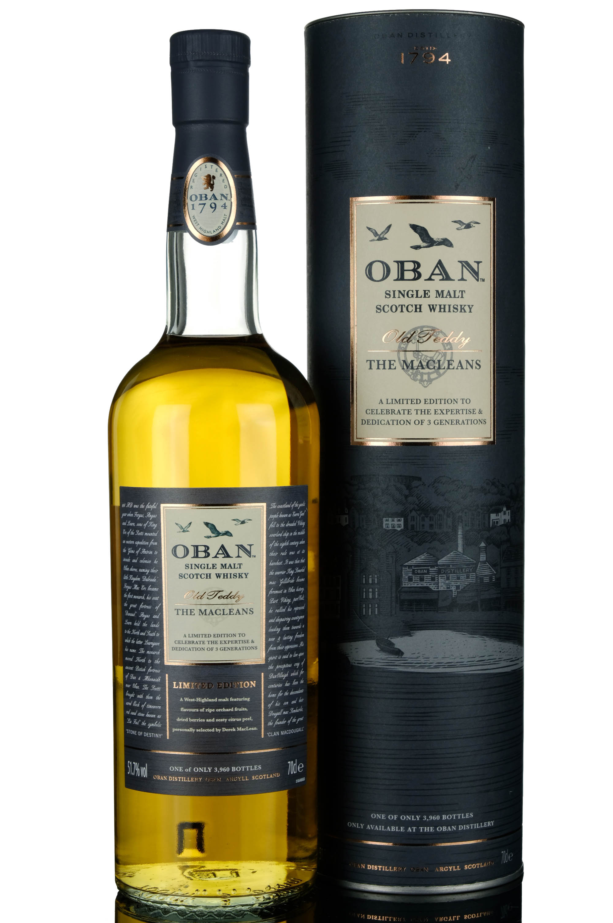 Oban Old Teddy The Macleans 2019 Release