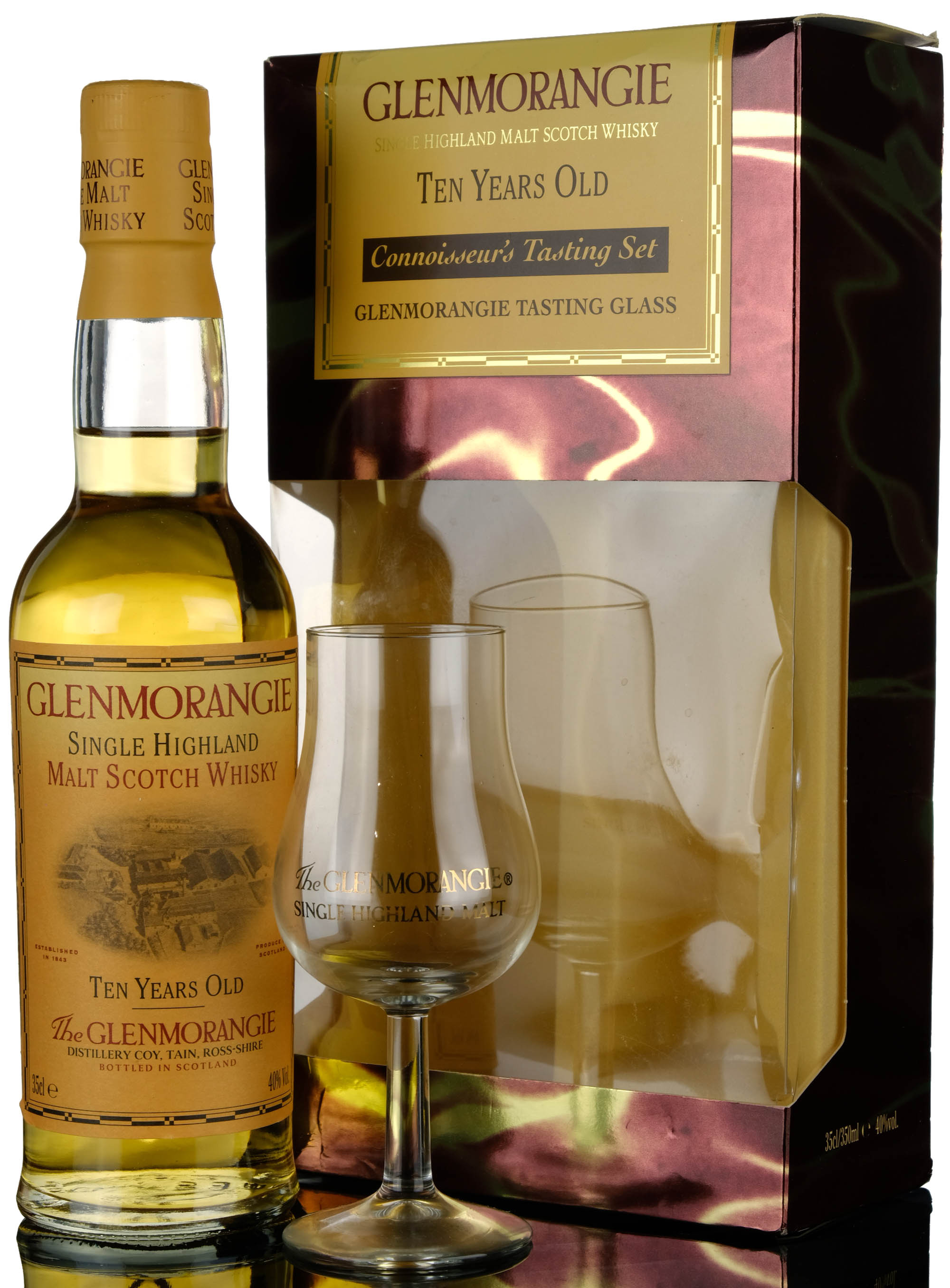 Glenmorangie The Original 10 Year Old, Bourbon Cask, 40%, 35cl whisky bottle