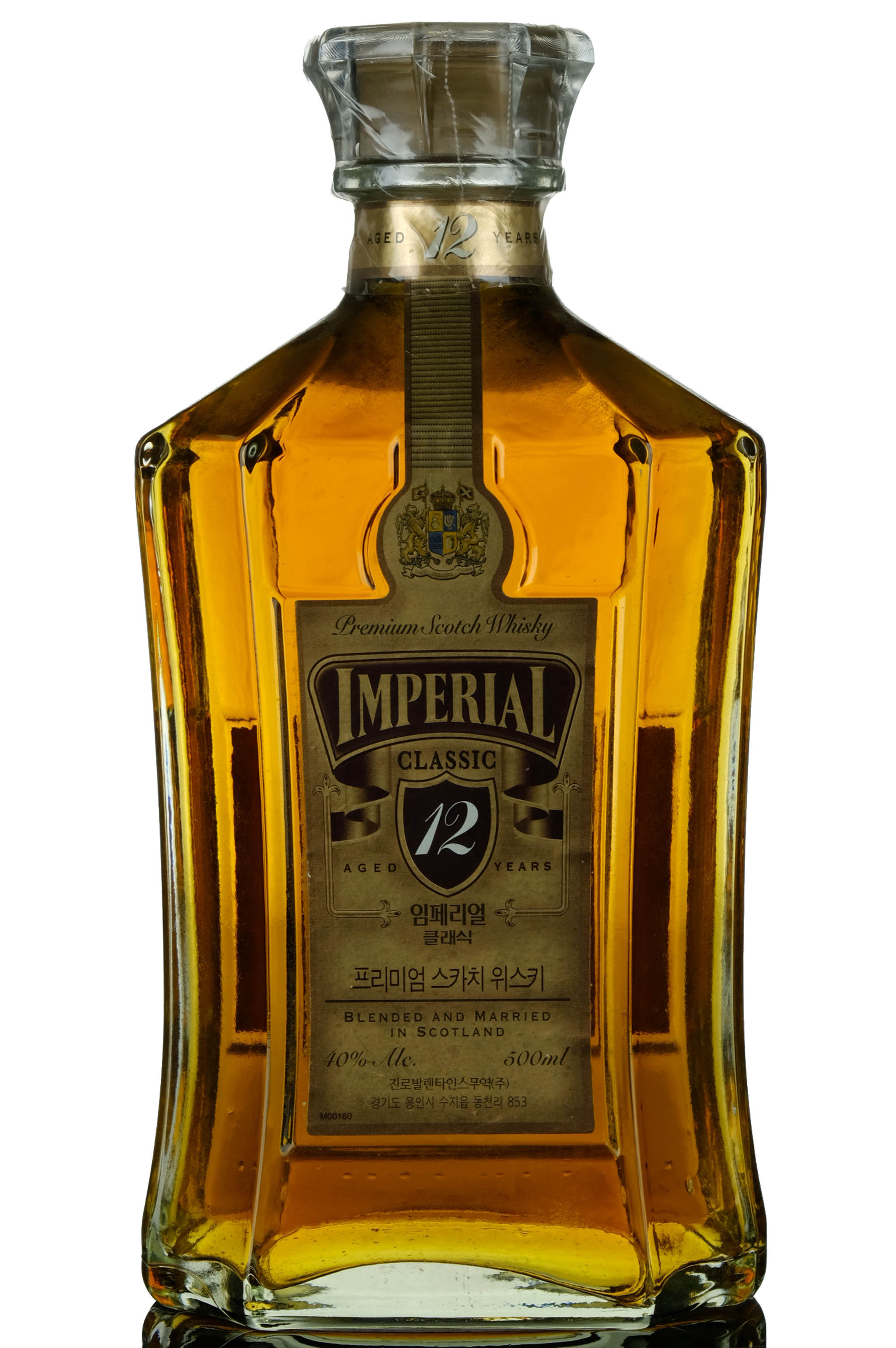 Imperial Classic 12 Year Old, 40% whisky bottle