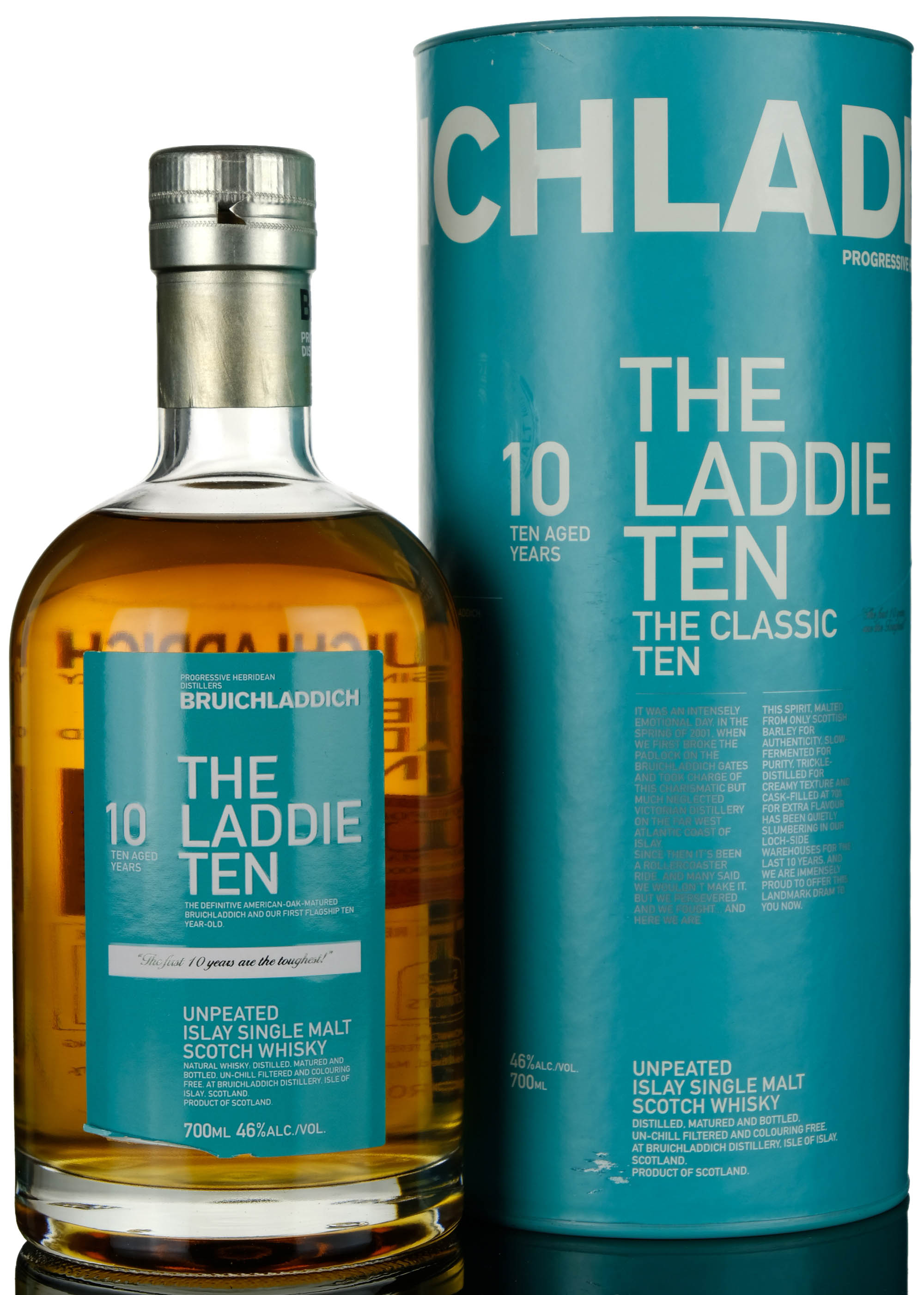 Bruichladdich 10 Year Old - The Laddie Ten - 2012 Release