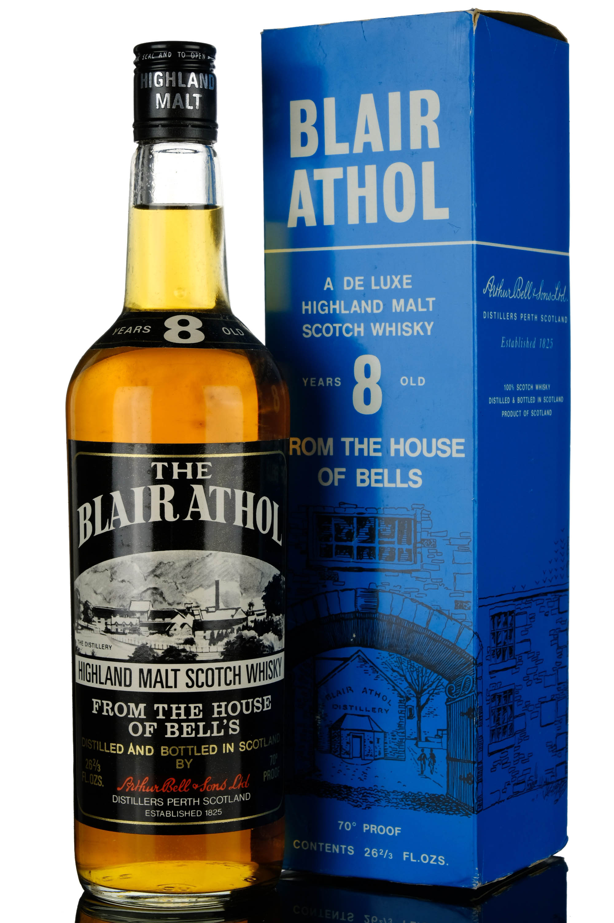 Blair Athol 8 Year Old - De Luxe - 1970s
