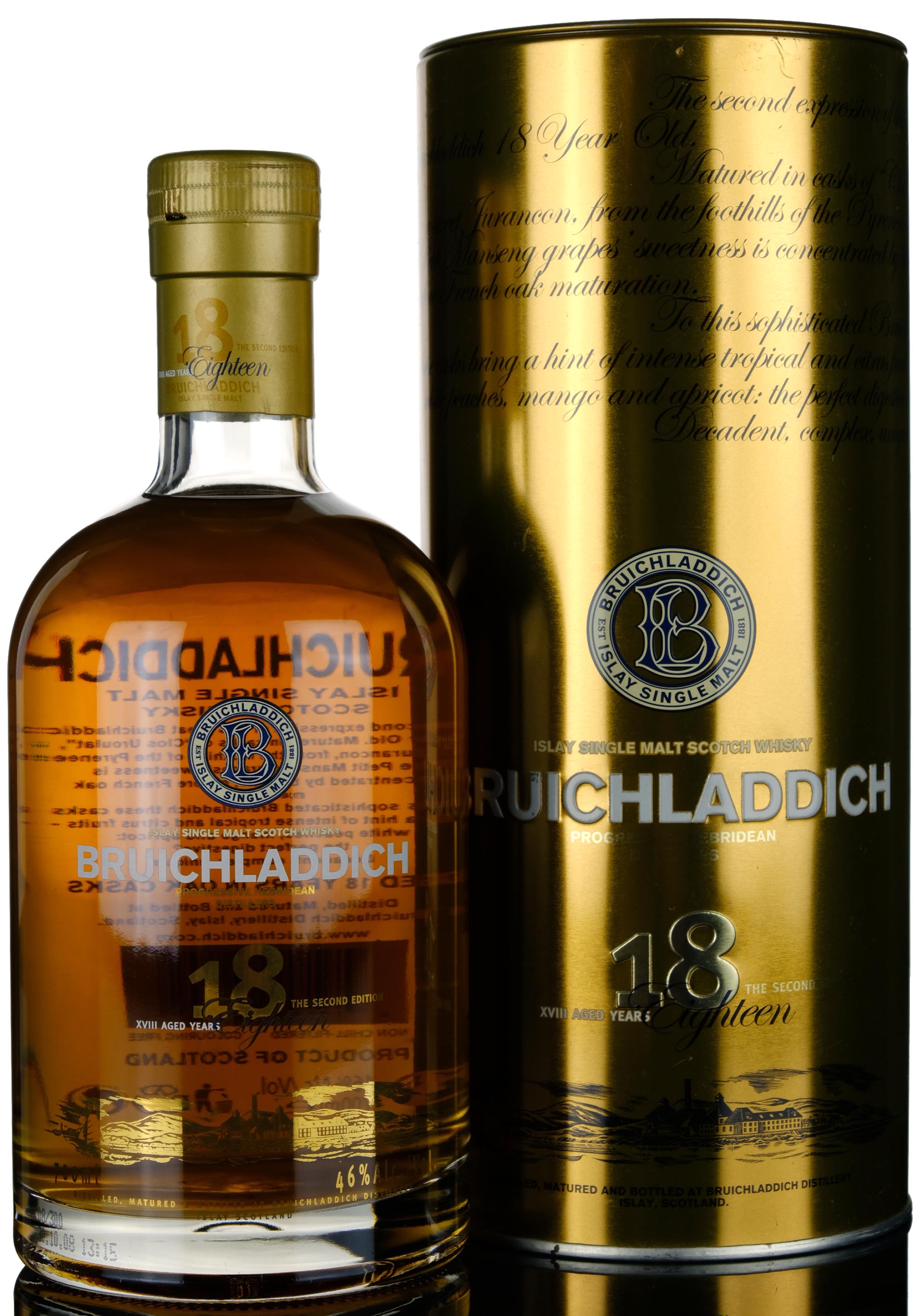 Bruichladdich 18 Year Old - 2nd Edition - 2009 Release