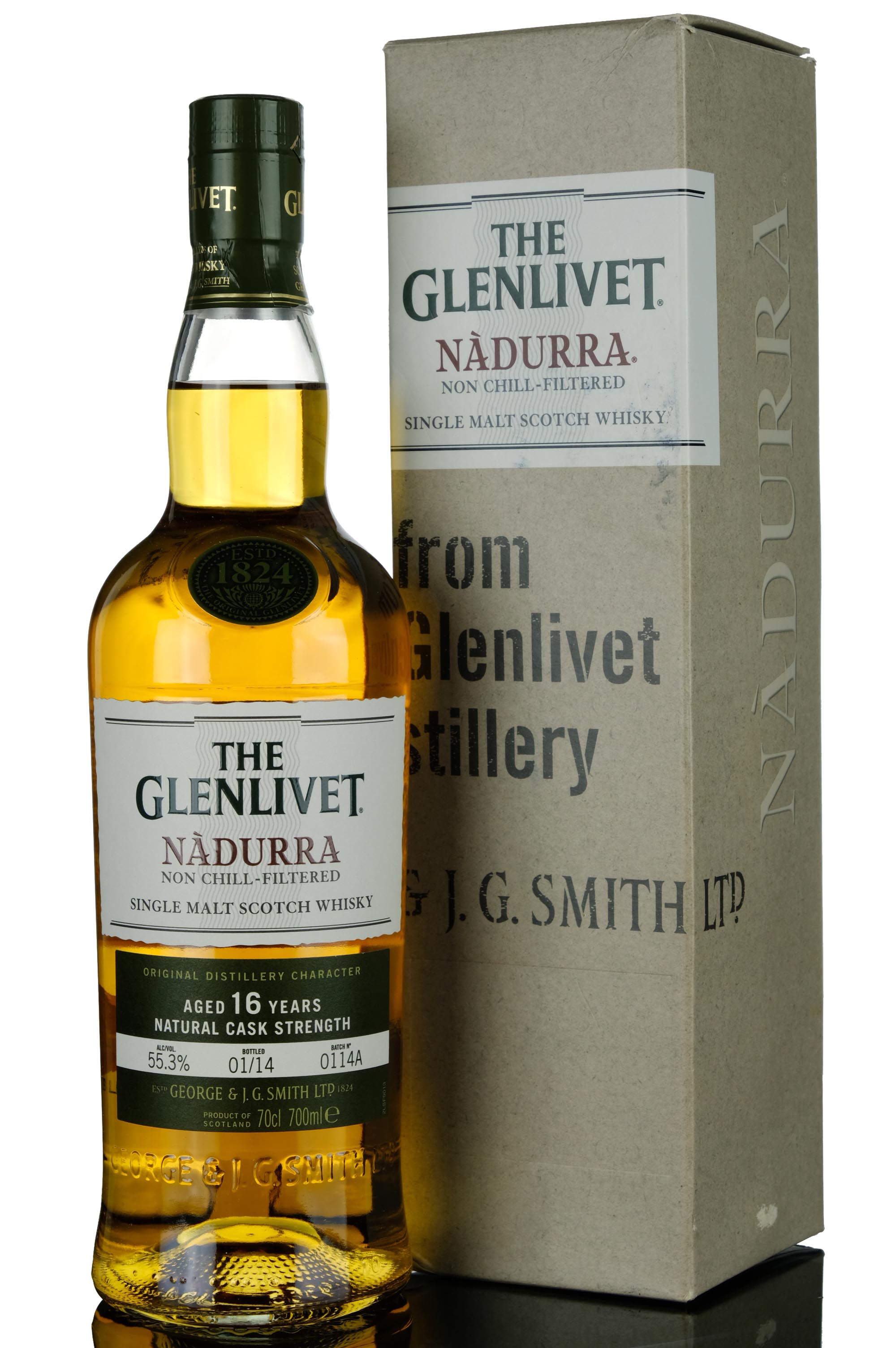 Glenlivet 16 Year Old - Nadurra Batch 0114A - 2014 Release