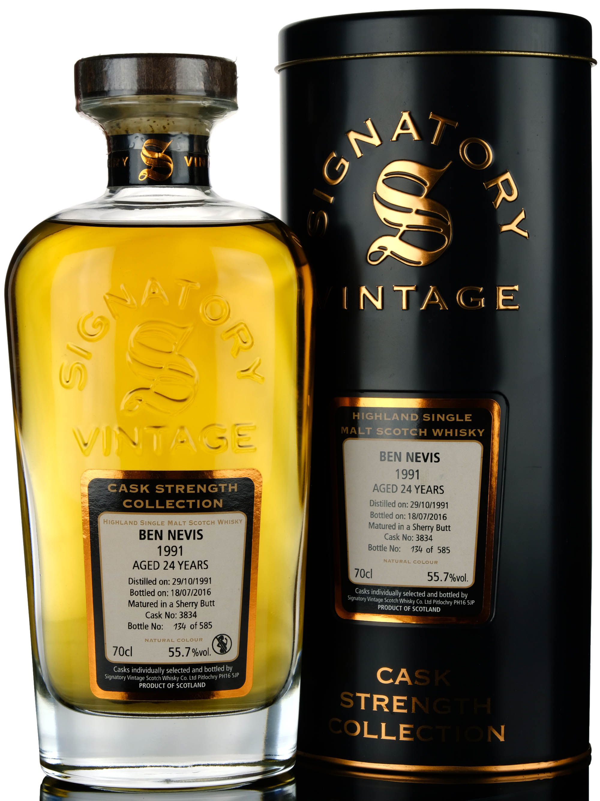 Ben Nevis 19912016 24 Signatory Vintage Collection Single