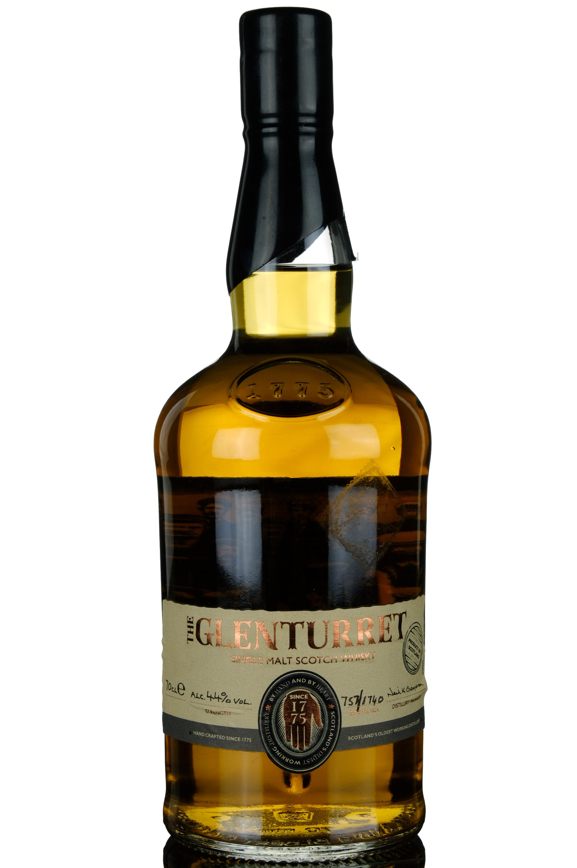Glenturret Fly's 16 Masters Edition 16 Year Old, Oak Cask, 2016, 44% whisky bottle