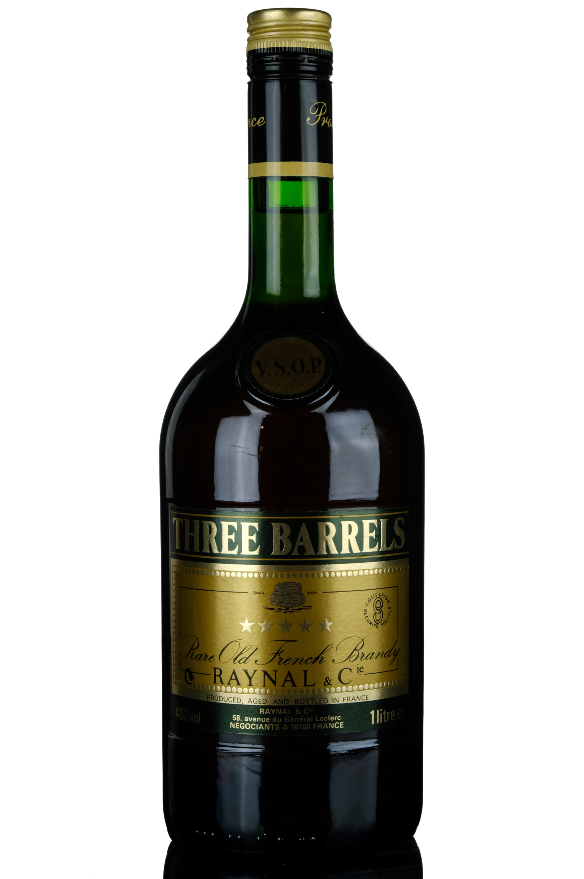 Three Barrels Vsop Brandy
