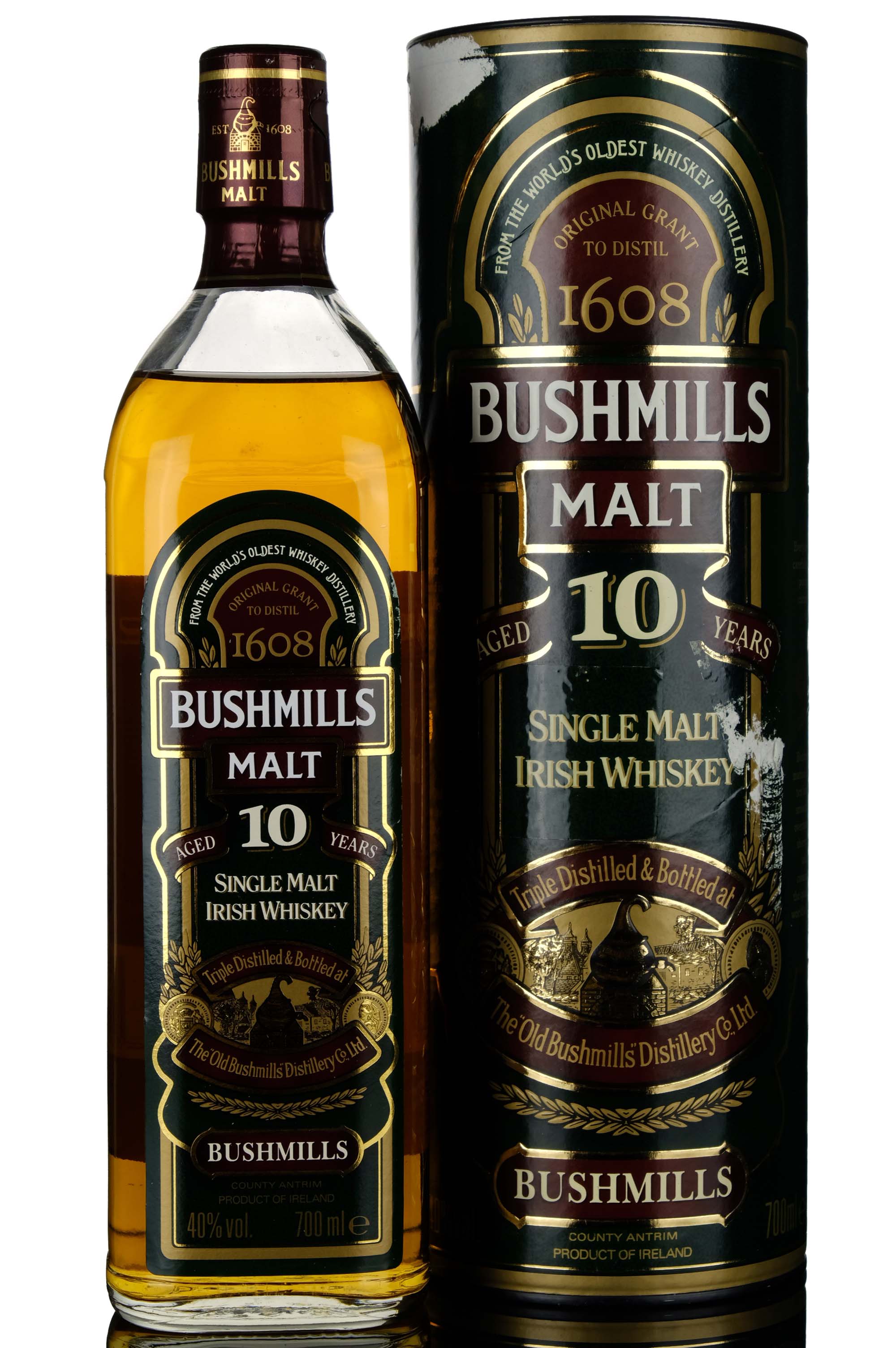 Bushmills Malt 10 Year Old - Circa 2000s