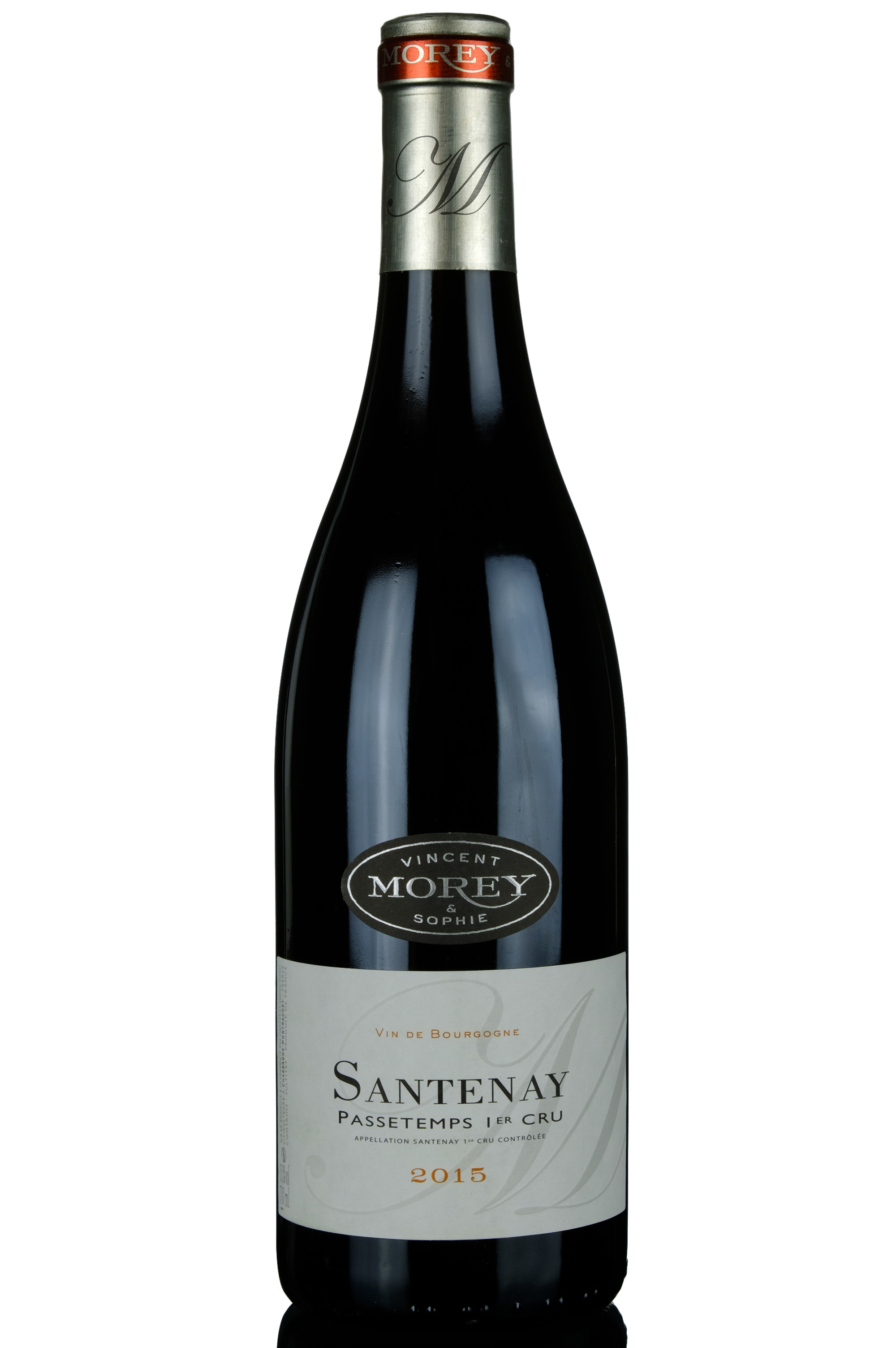 Vincent Sophie Morey Santenay 1er Cru Passetemps 2015