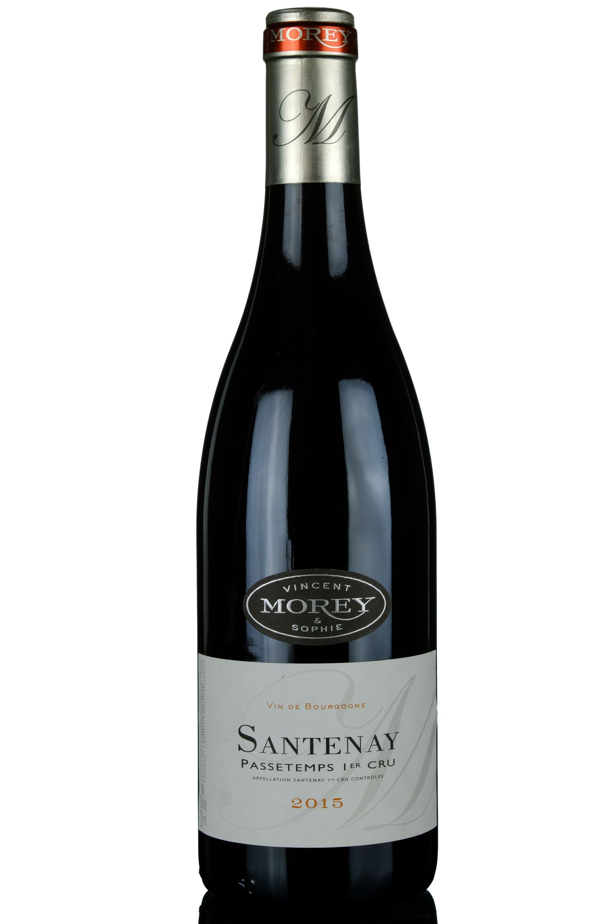 Vincent Sophie Morey Santenay 1er Cru Passetemps 2015