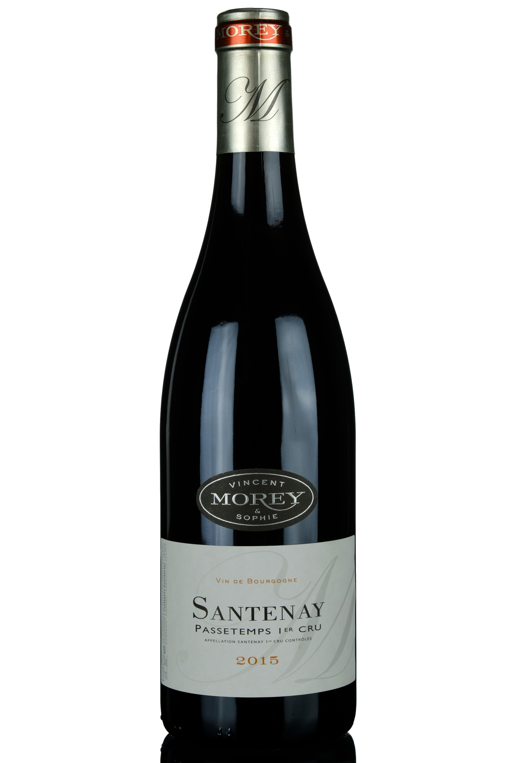 Vincent Sophie Morey Santenay 1er Cru Passetemps 2015