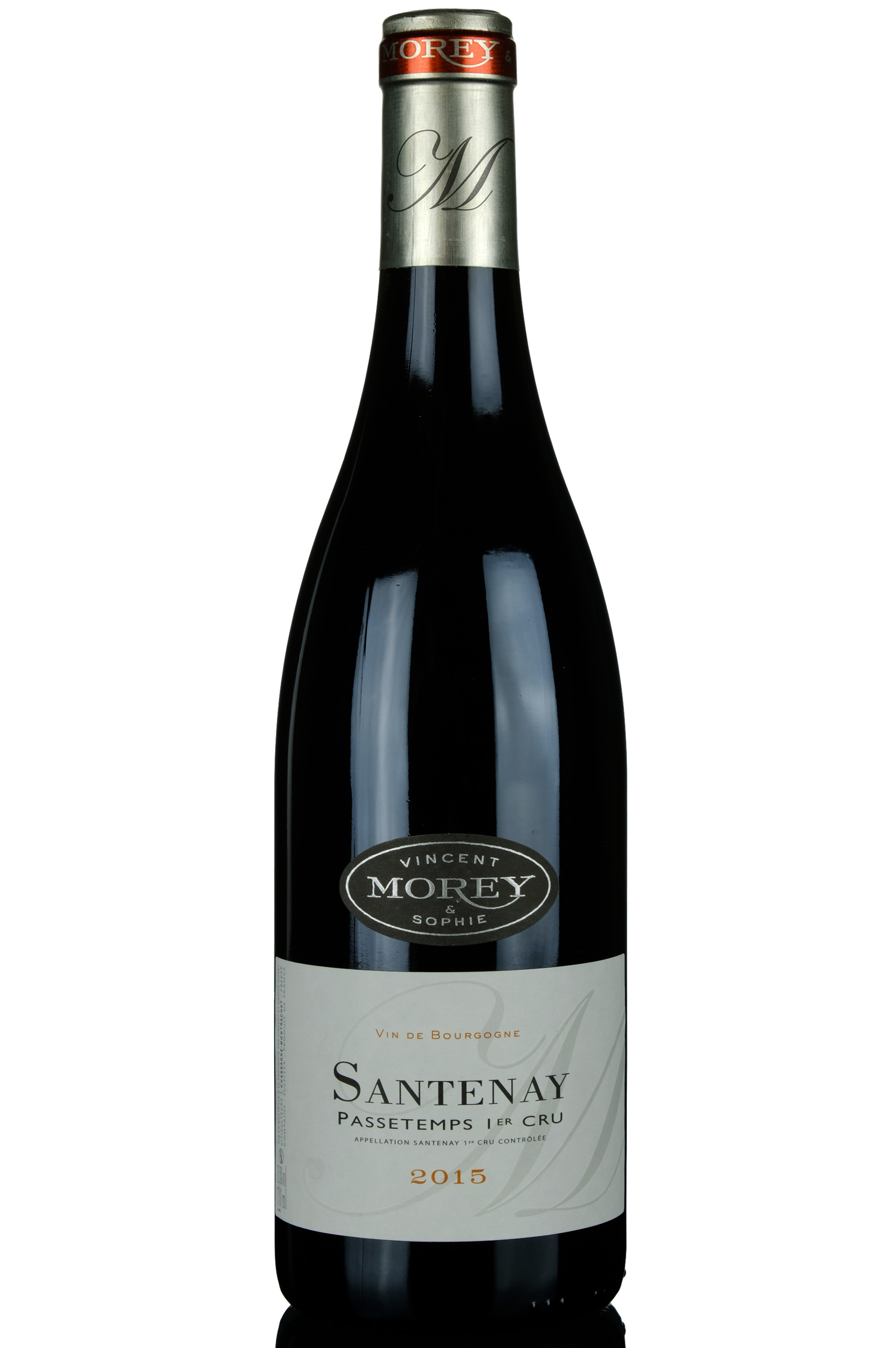 Vincent Sophie Morey Santenay 1er Cru Passetemps 2015