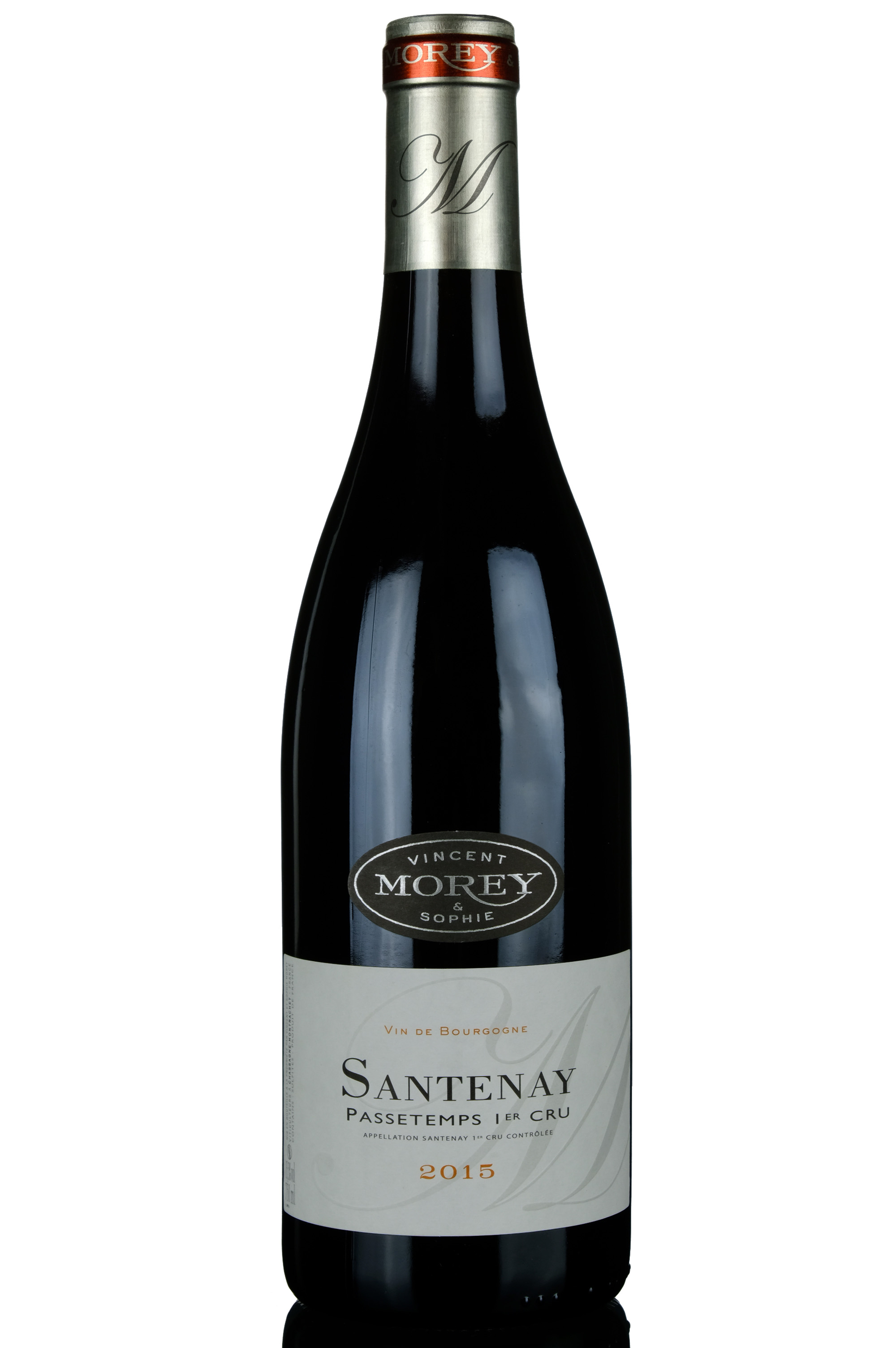 Vincent Sophie Morey Santenay 1er Cru Passetemps 2015