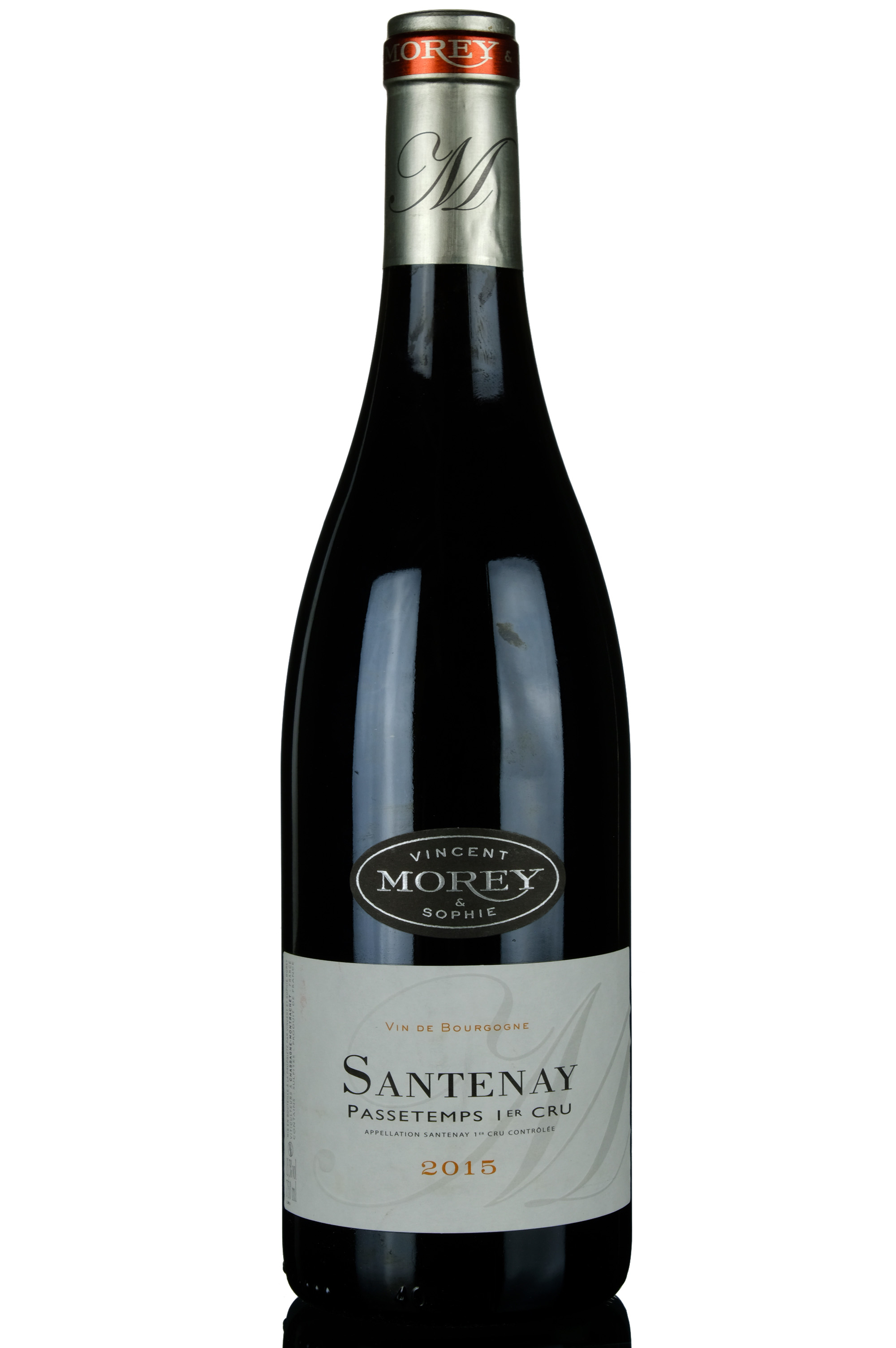 Vincent Sophie Morey Santenay 1er Cru Passetemps 2015