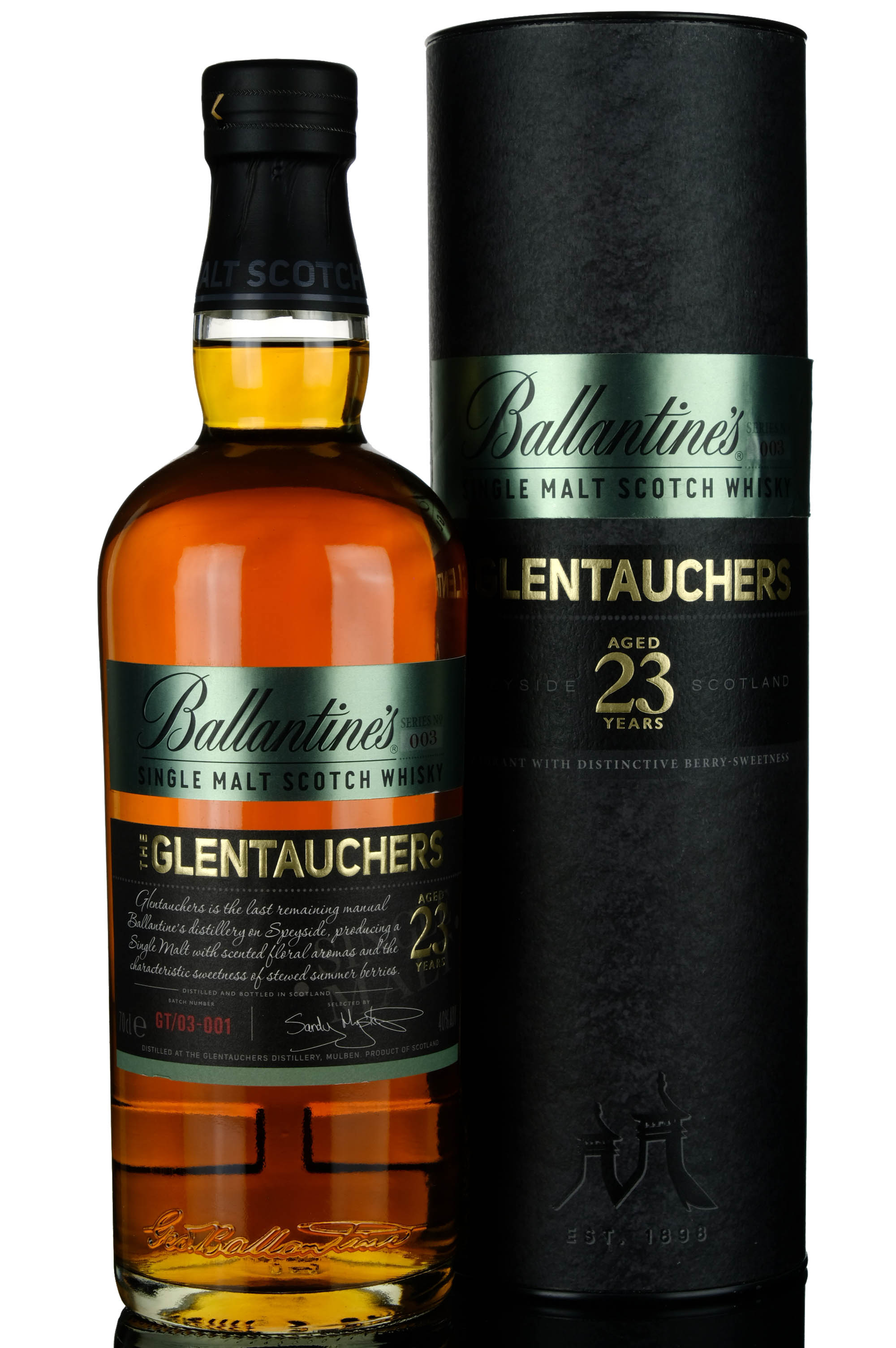 Glentauchers 23 Year Old - Ballantines Series No.3 - 2021 Release