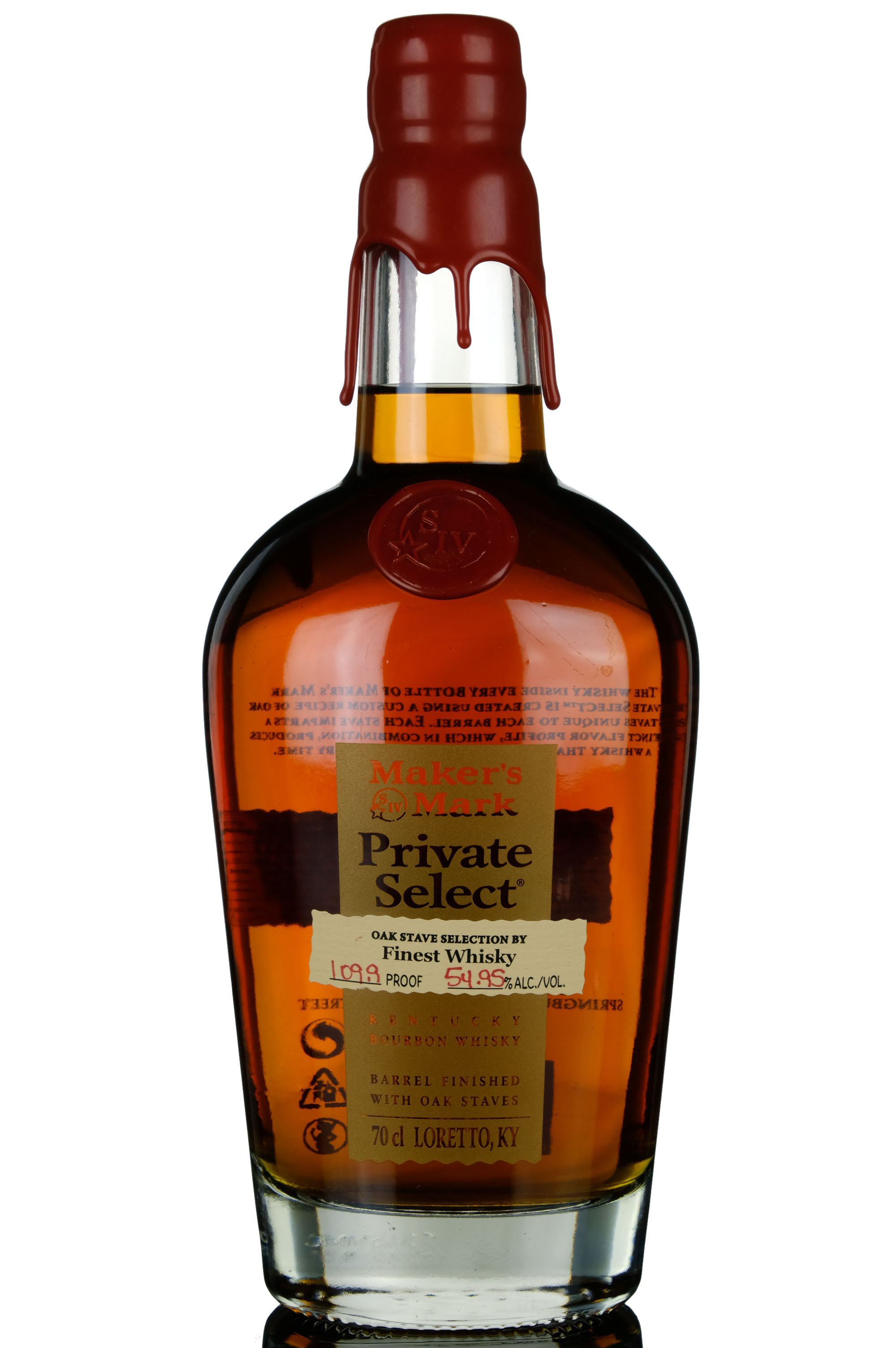 Makers Mark Private Select Barrel Finished With Oak Staves