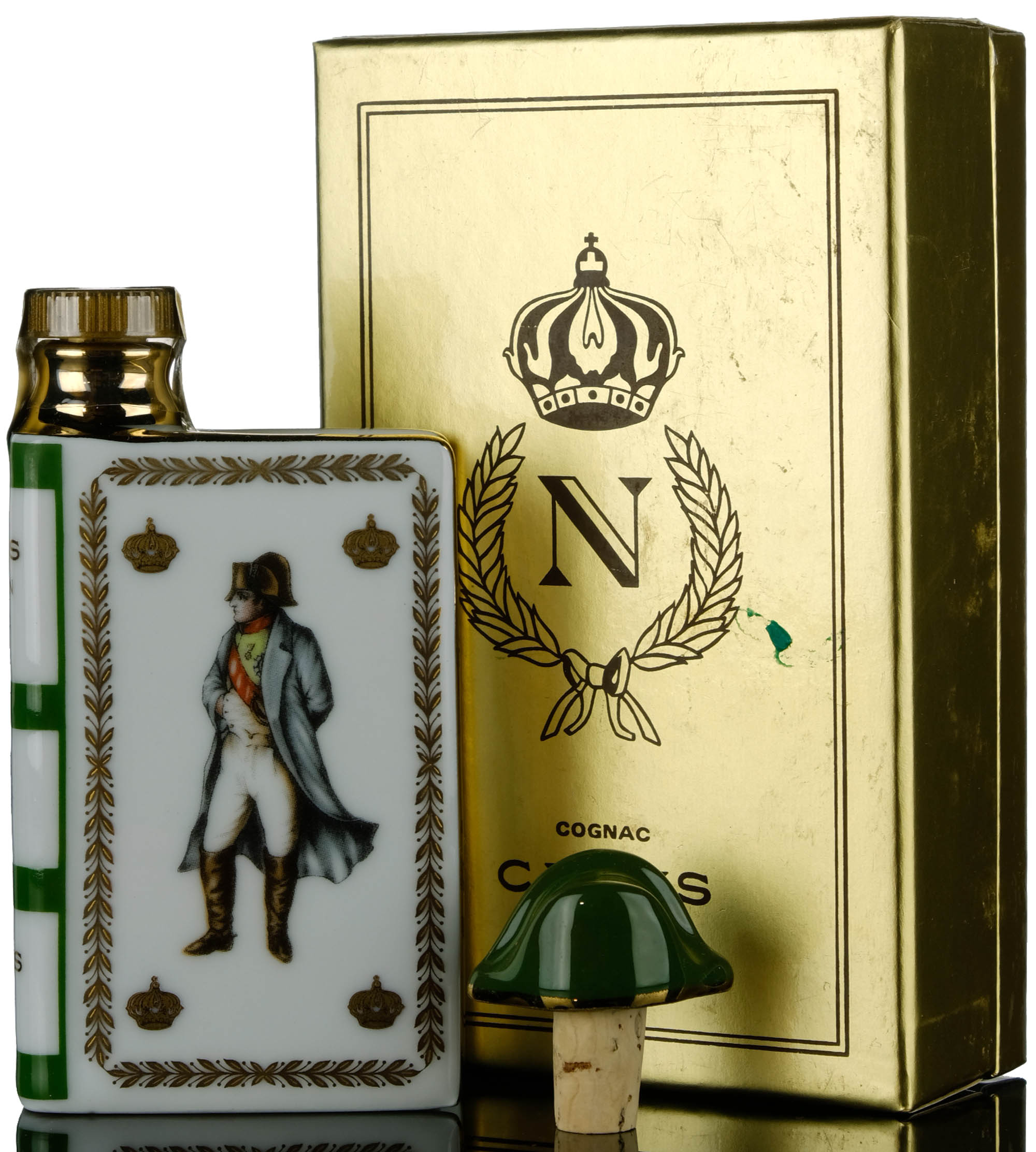 Camus Napoleon Bicentenary 1769-1969 Cognac Limoges Decanter - White Miniature