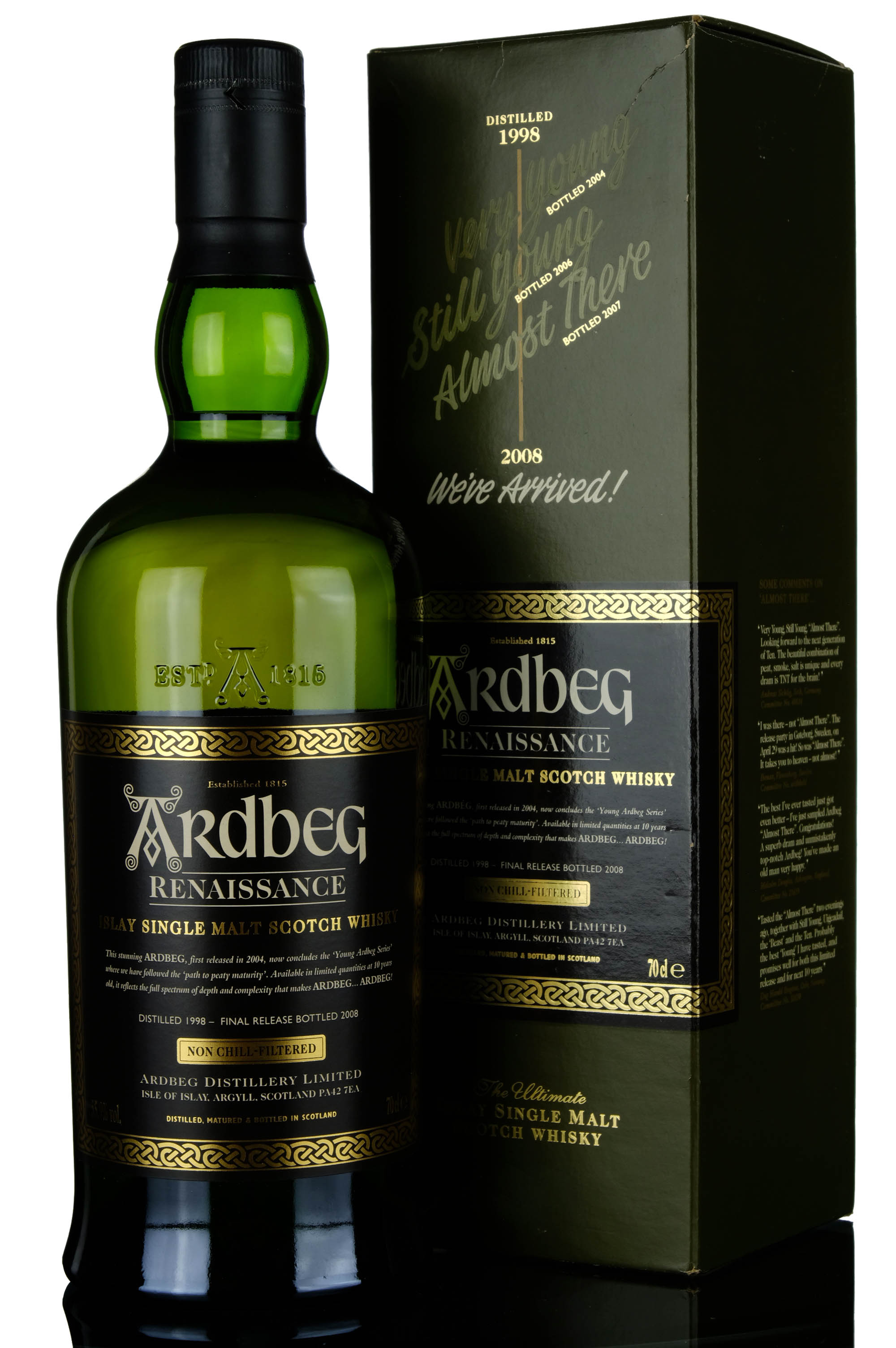 Ardbeg 1998-2008 - Renaissance - Final Release