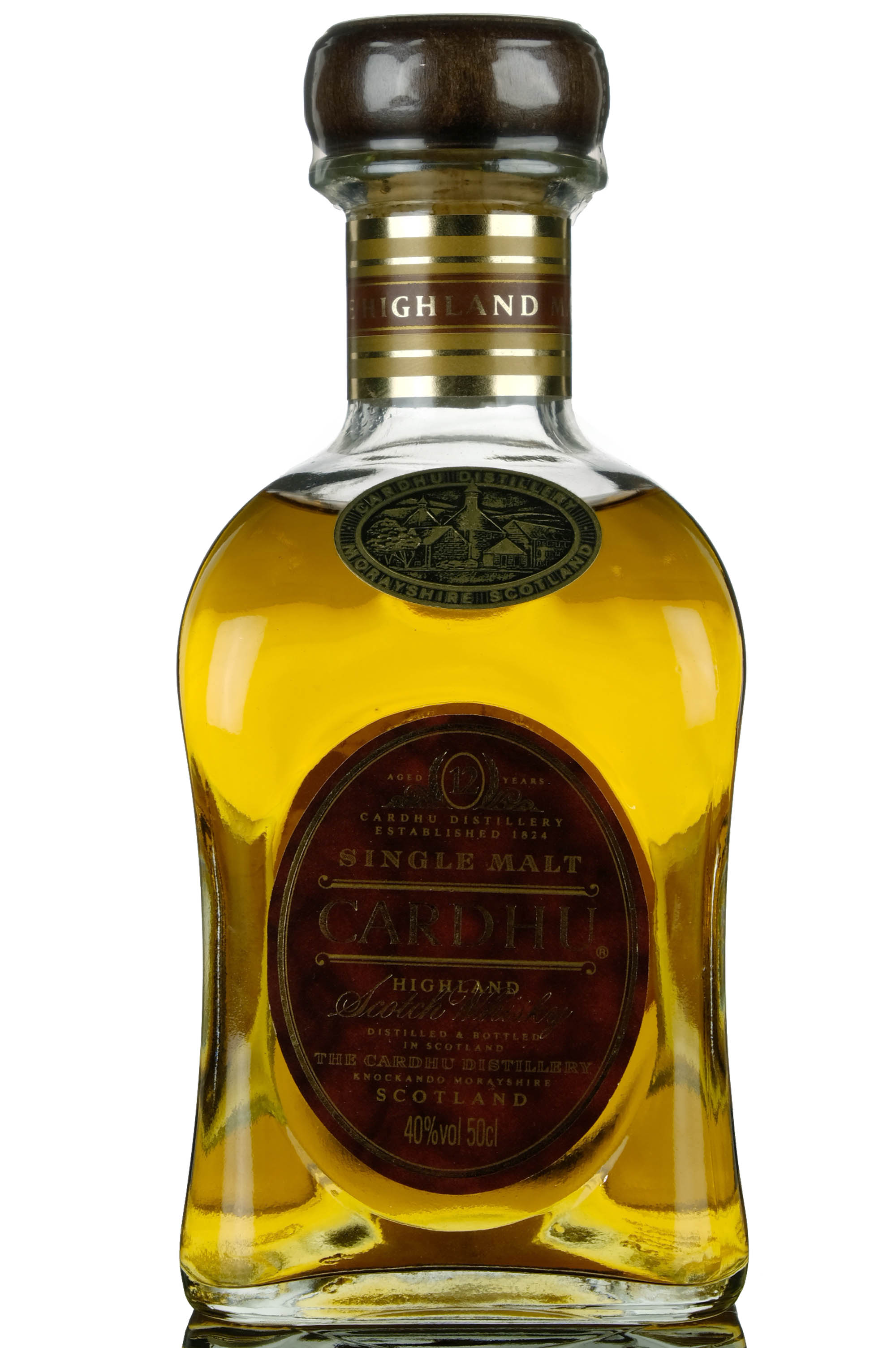 Cardhu 12 Year Old, Bourbon Cask, 2006, 40% whisky bottle