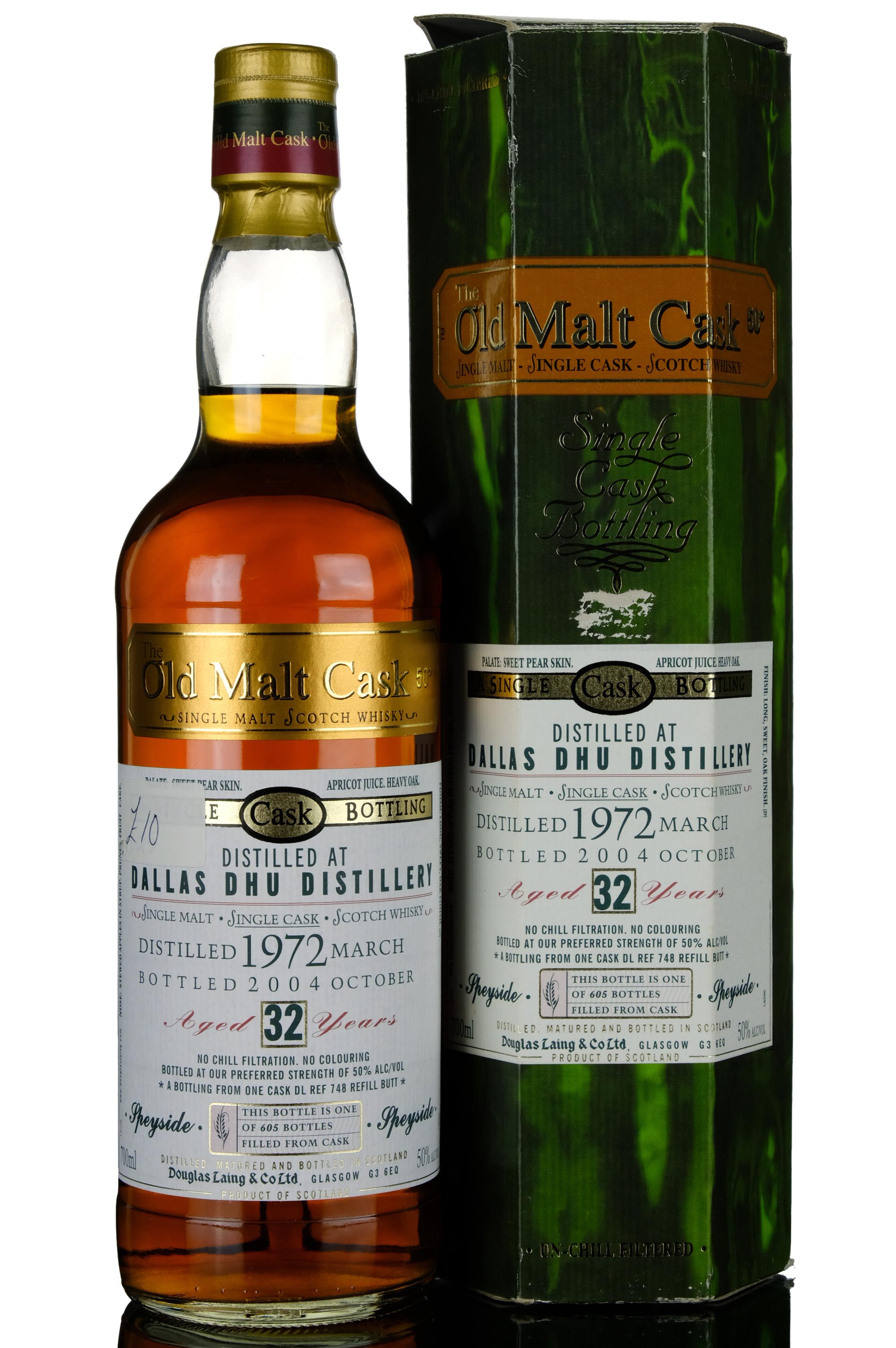 Dallas Dhu 1972-2004 - 32 Year Old - Douglas Laing - Old Malt Cask - Single Cask