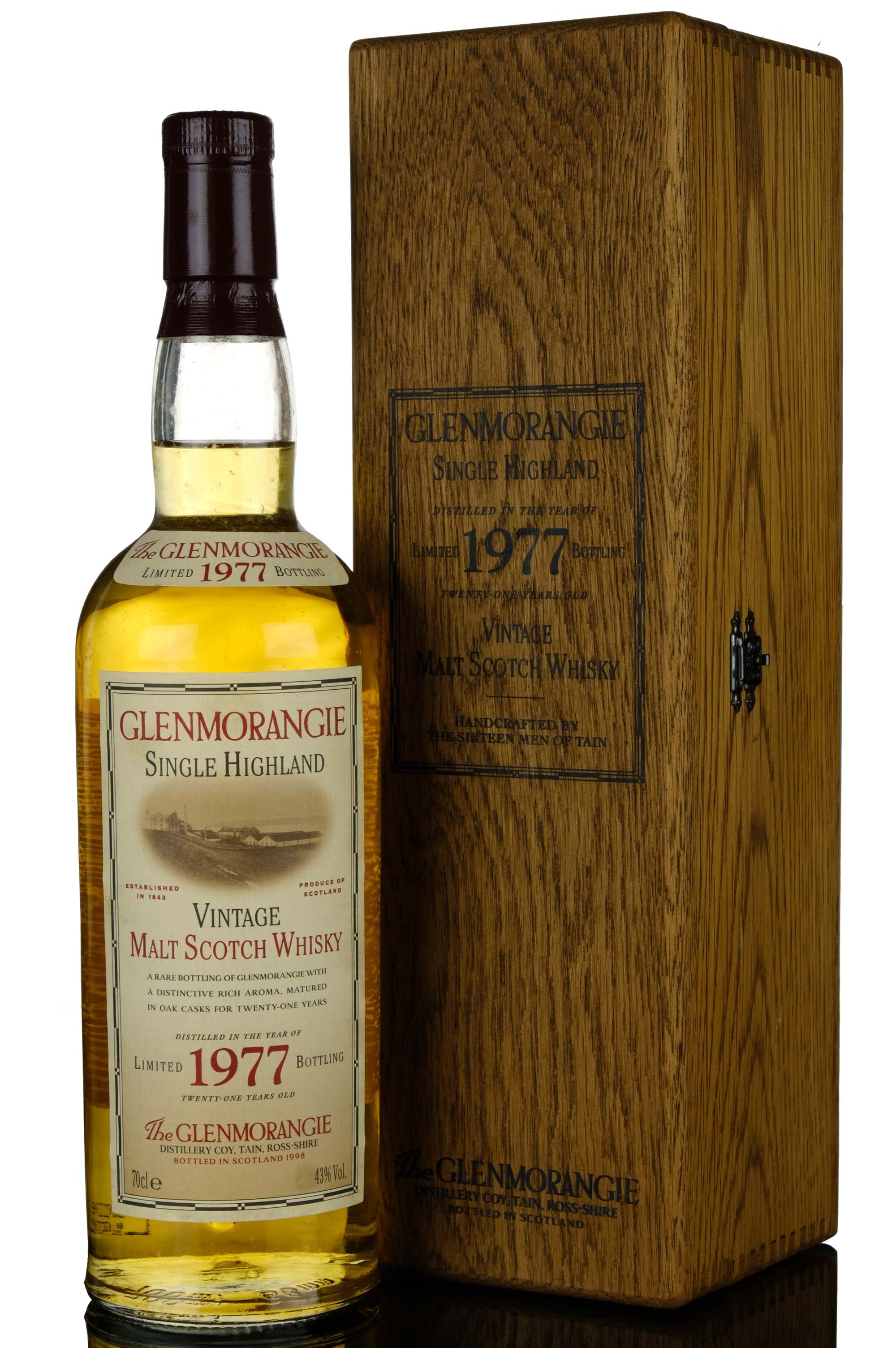 Glenmorangie 1977-1998 - 21 Year Old