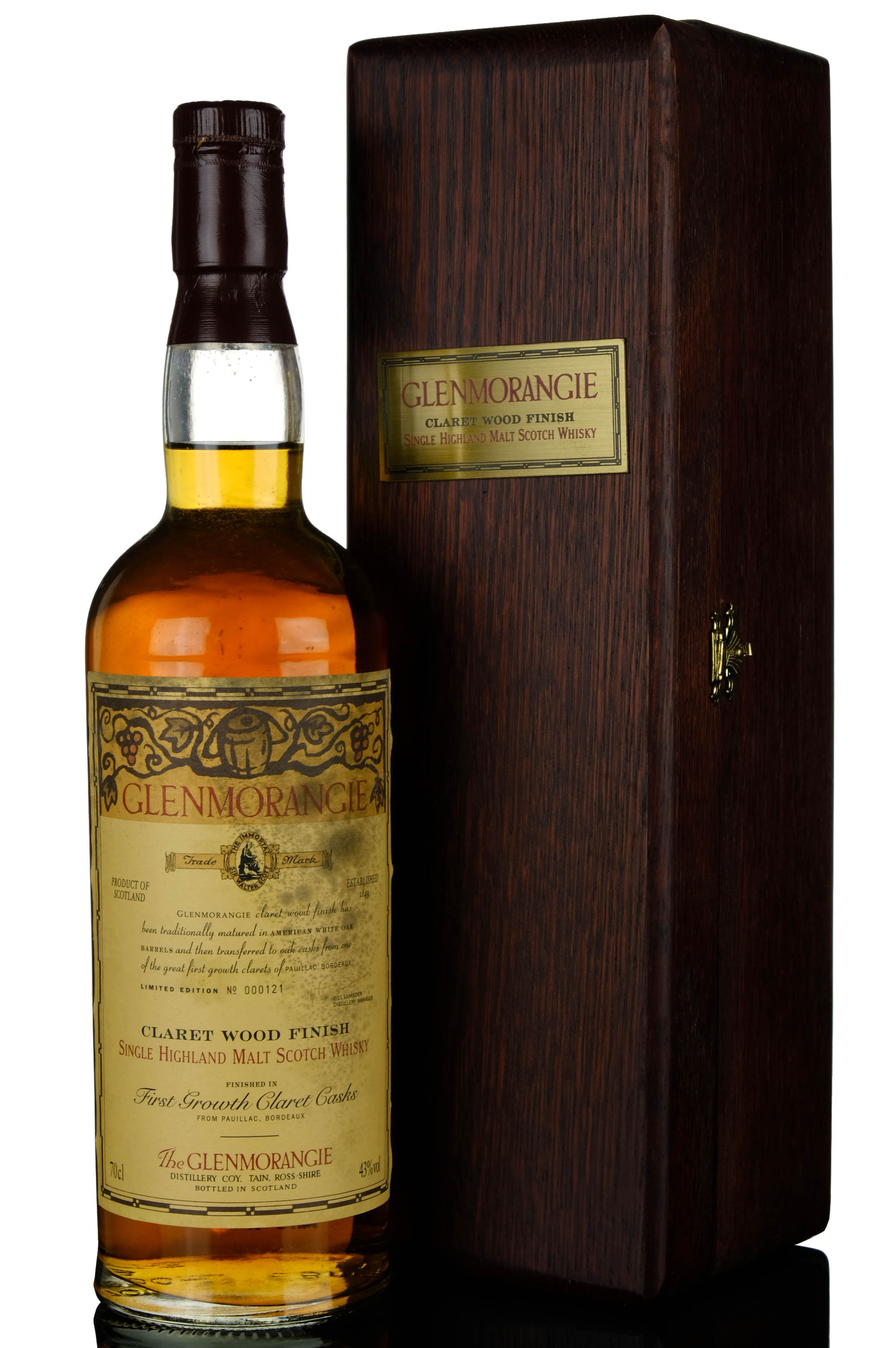 Glenmorangie Claret Wood Finish - 1990 Release