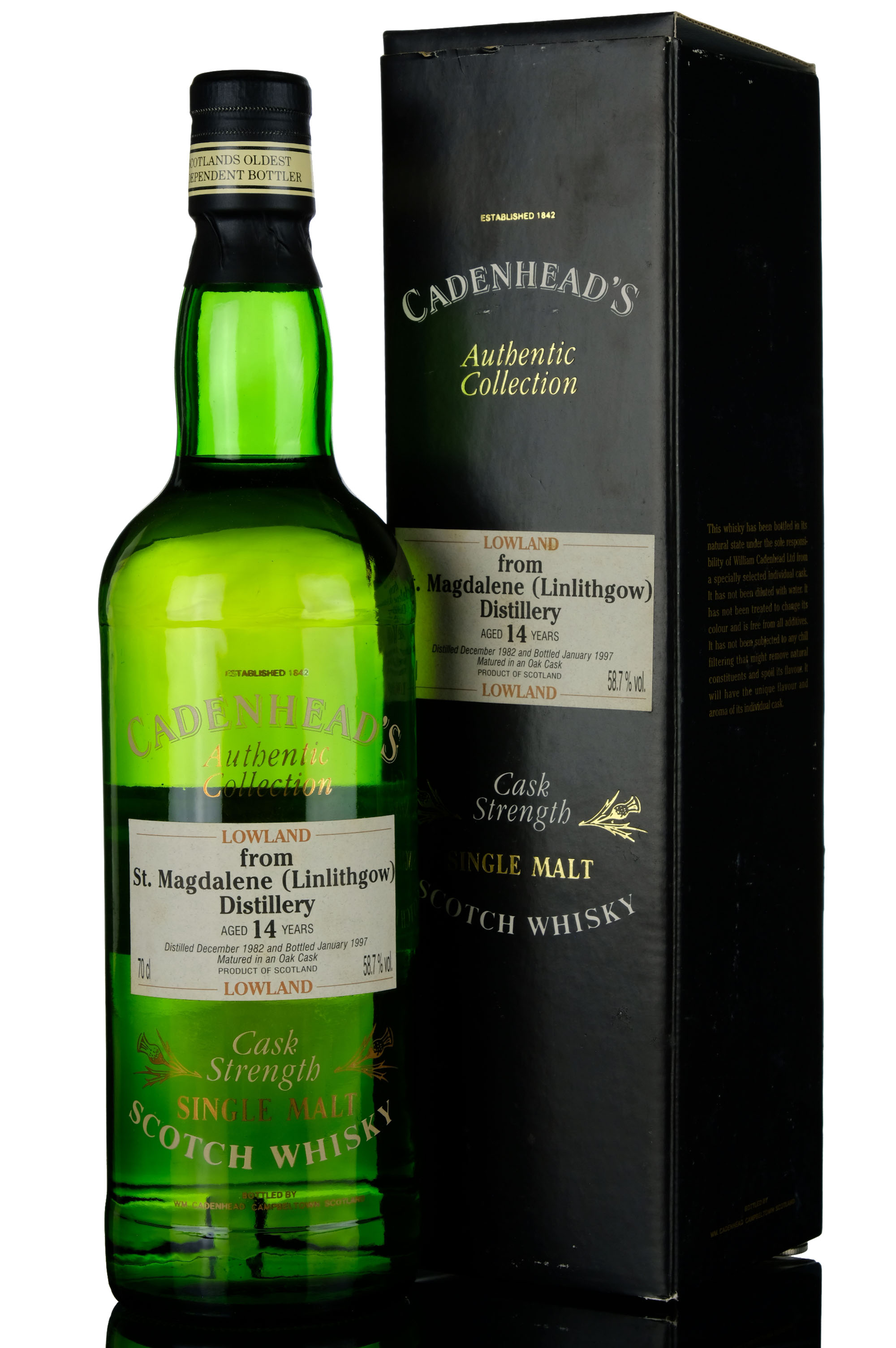 St Magdalene Linlithgow 19821997 14 Cadenheads Authentic Collection Sin