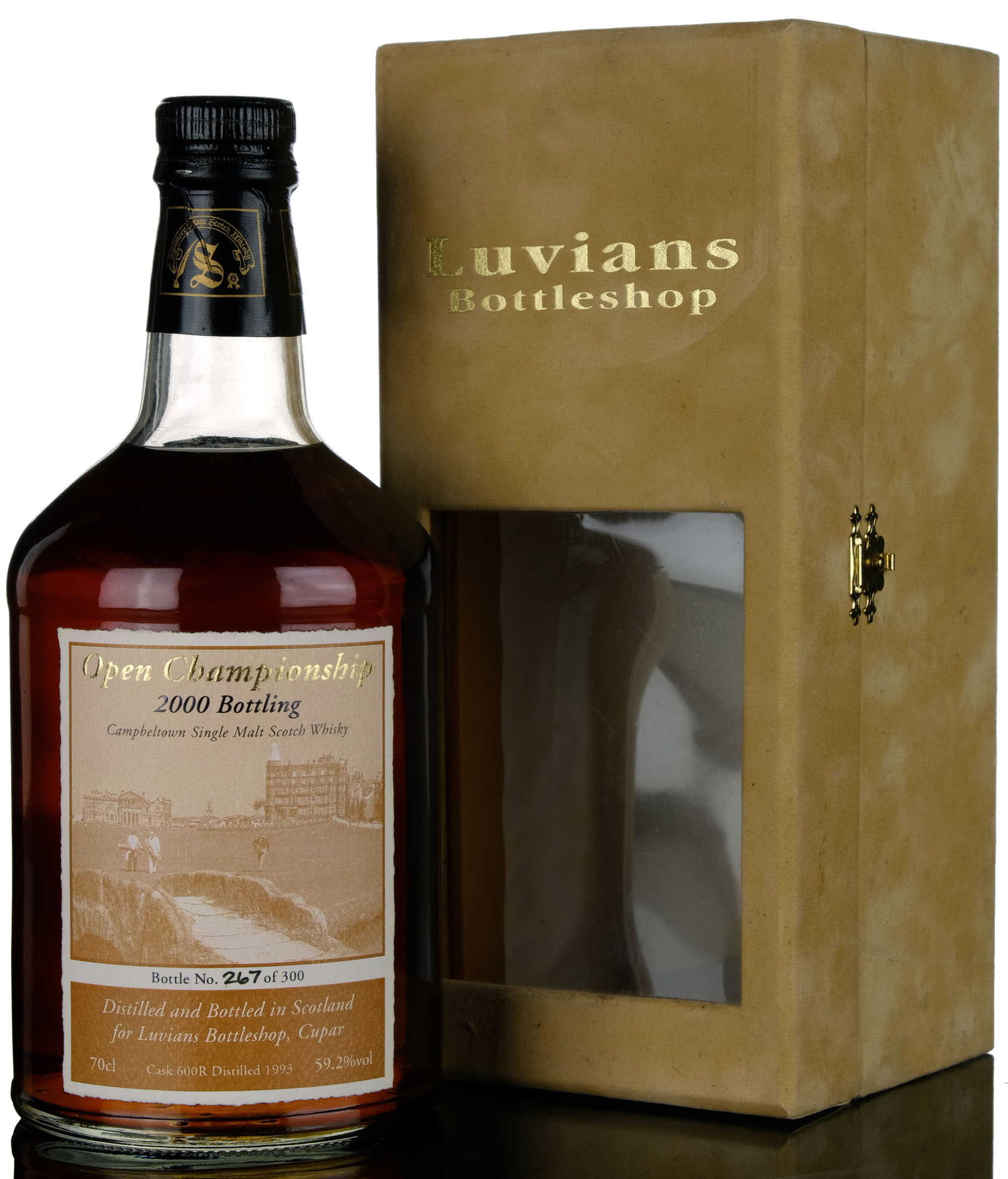 Springbank 1993 Signatory Vintage Open Championship 2000 Single Cask 600r