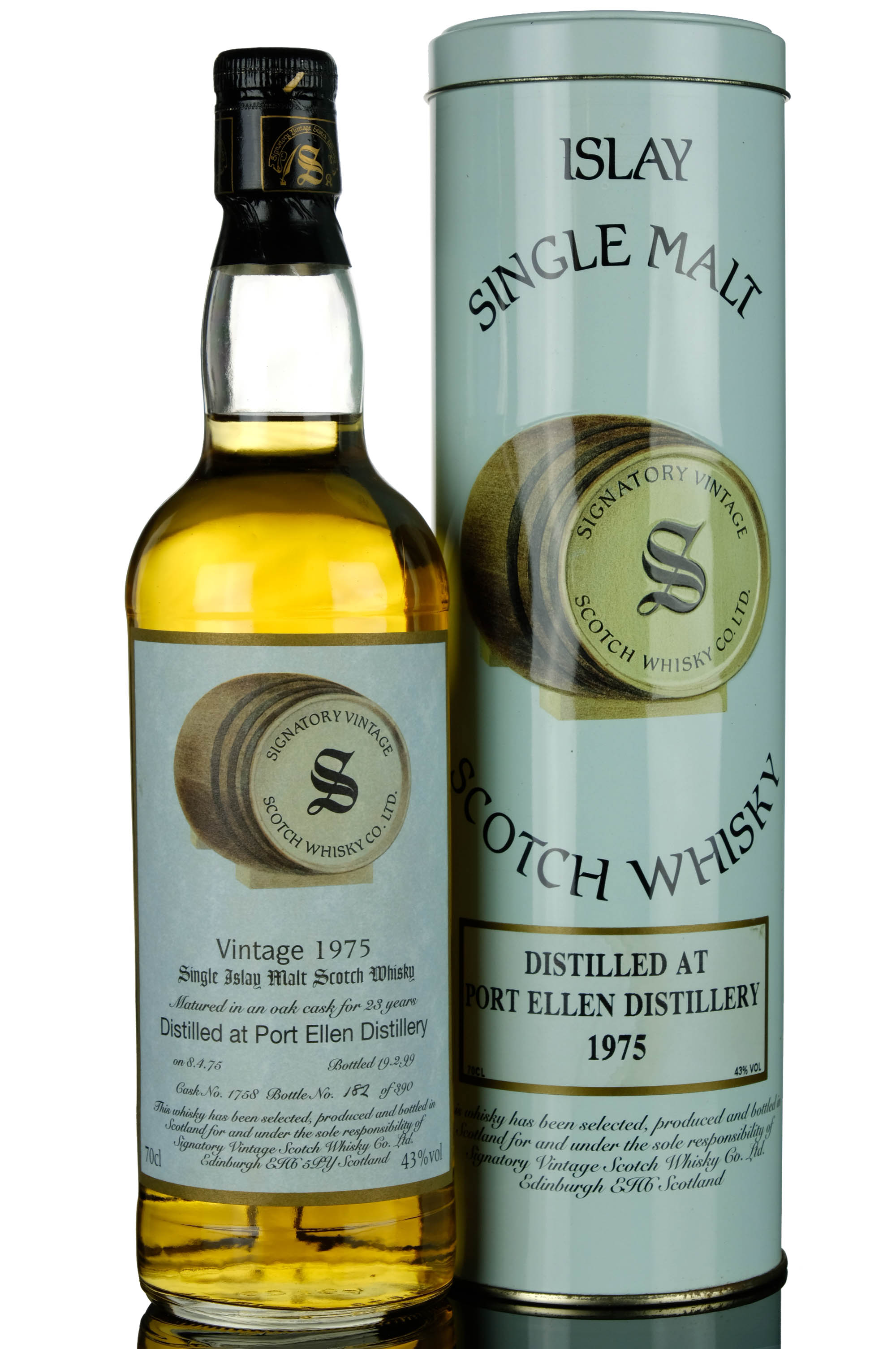 Port Ellen 19751999 23 Signatory Vintage Single Cask 1758