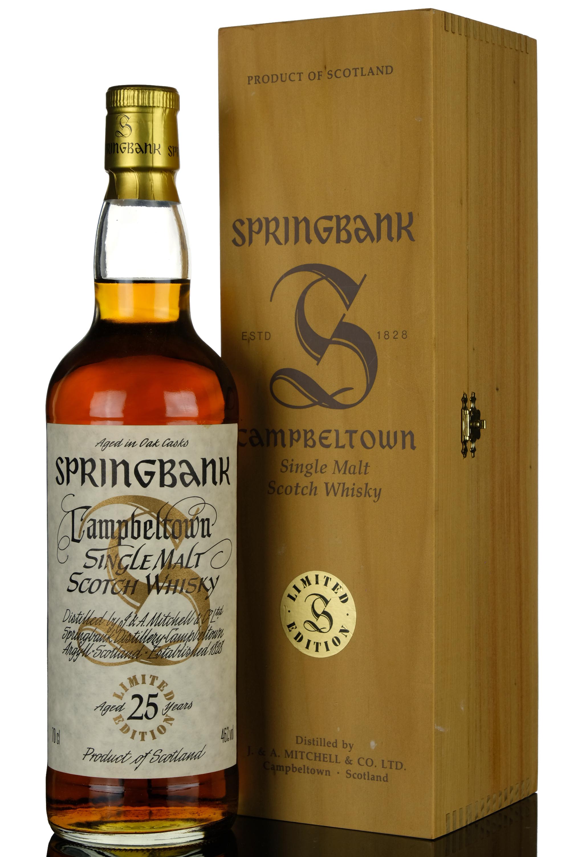 Springbank 25 Millennium Edition 1998 Release
