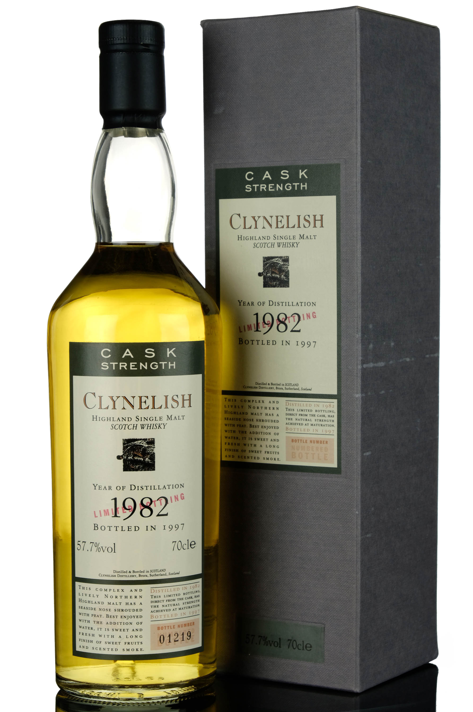Clynelish 1982-1997 - Flora & Fauna - Cask Strength
