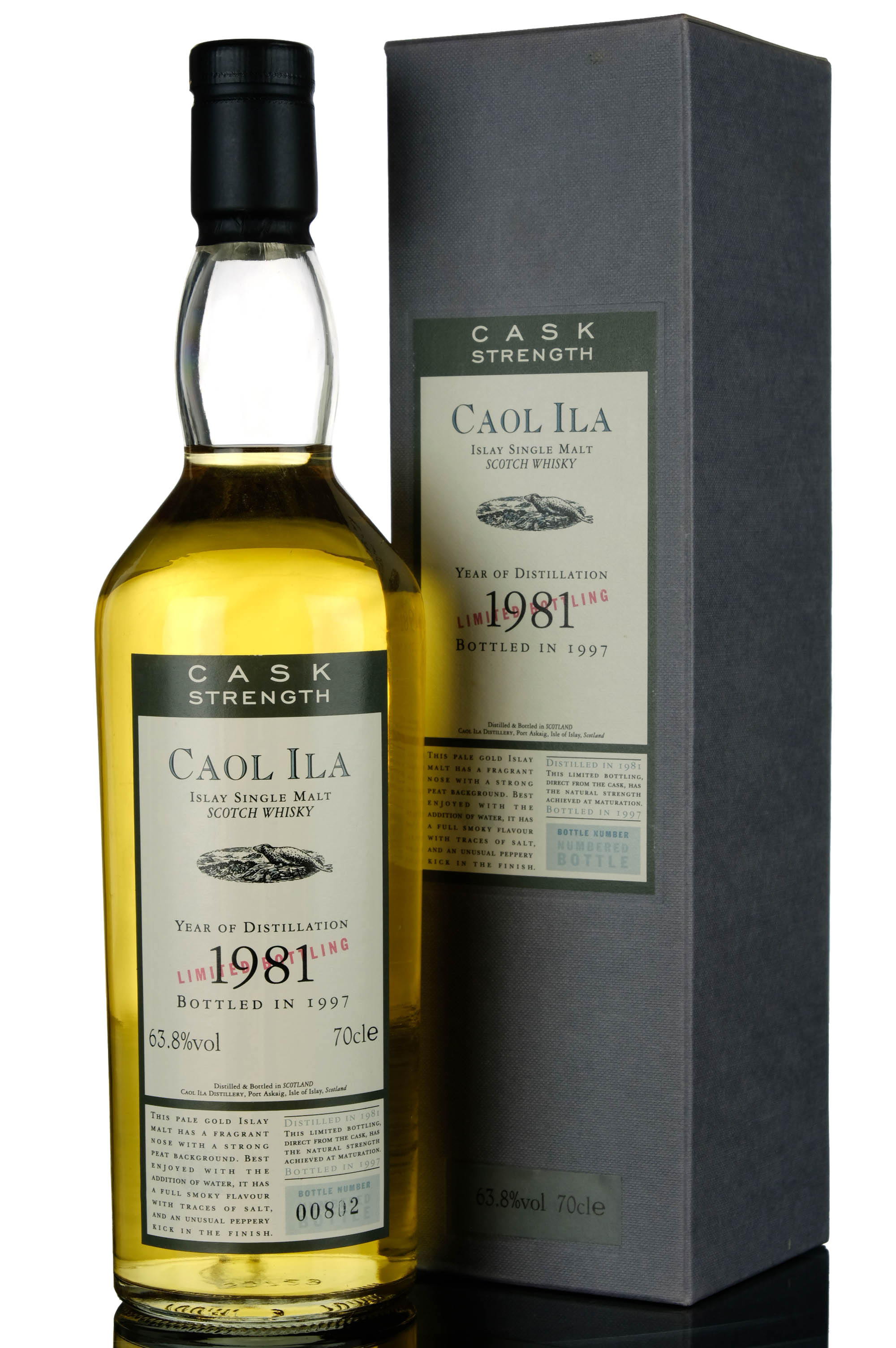 Caol Ila 1981-1997 - Flora & Fauna - Cask Strength