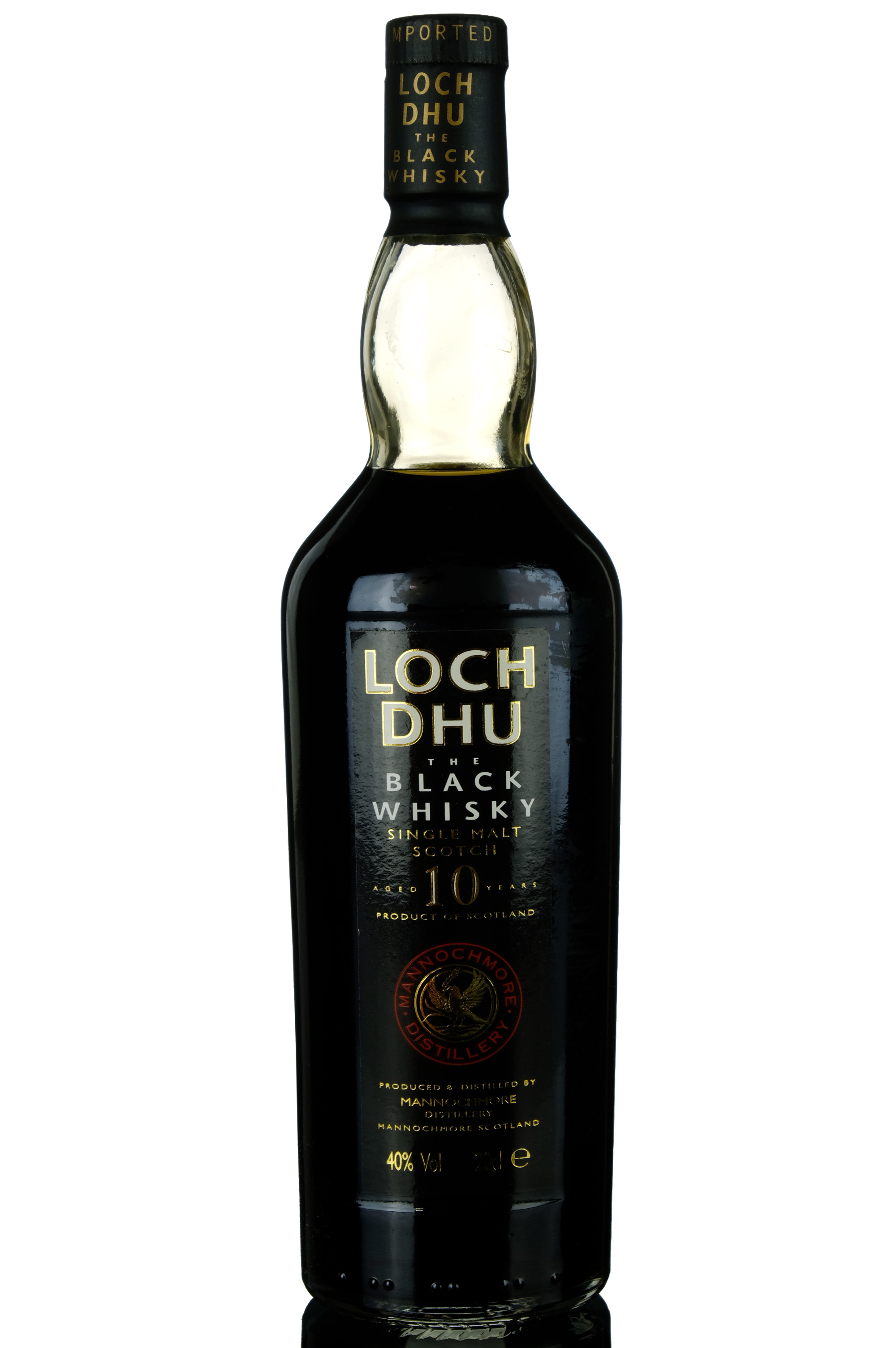 Loch Dhu 10 2000 Release Quarter Bottle