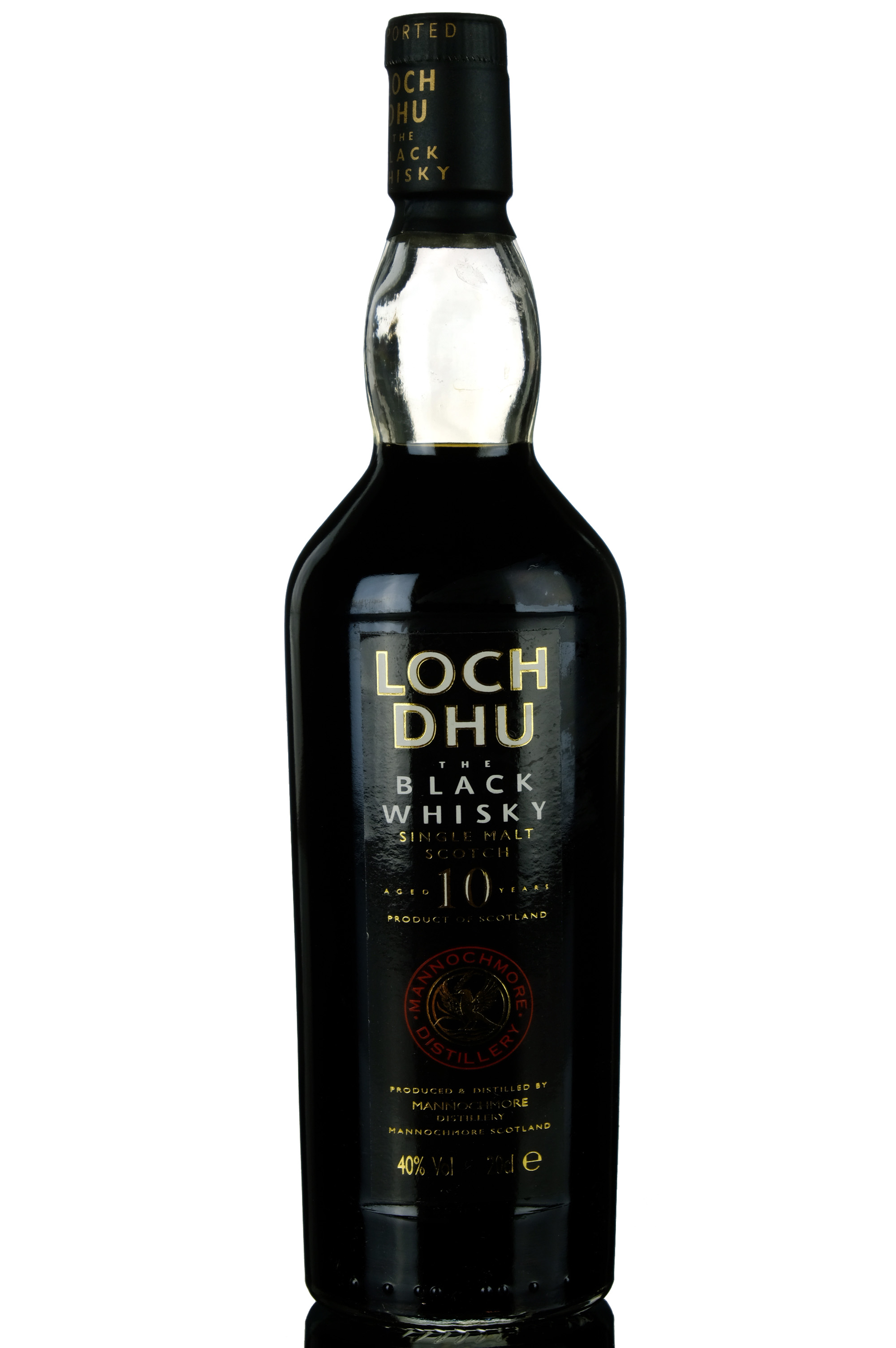 Loch Dhu 10 2000 Release Quarter Bottle