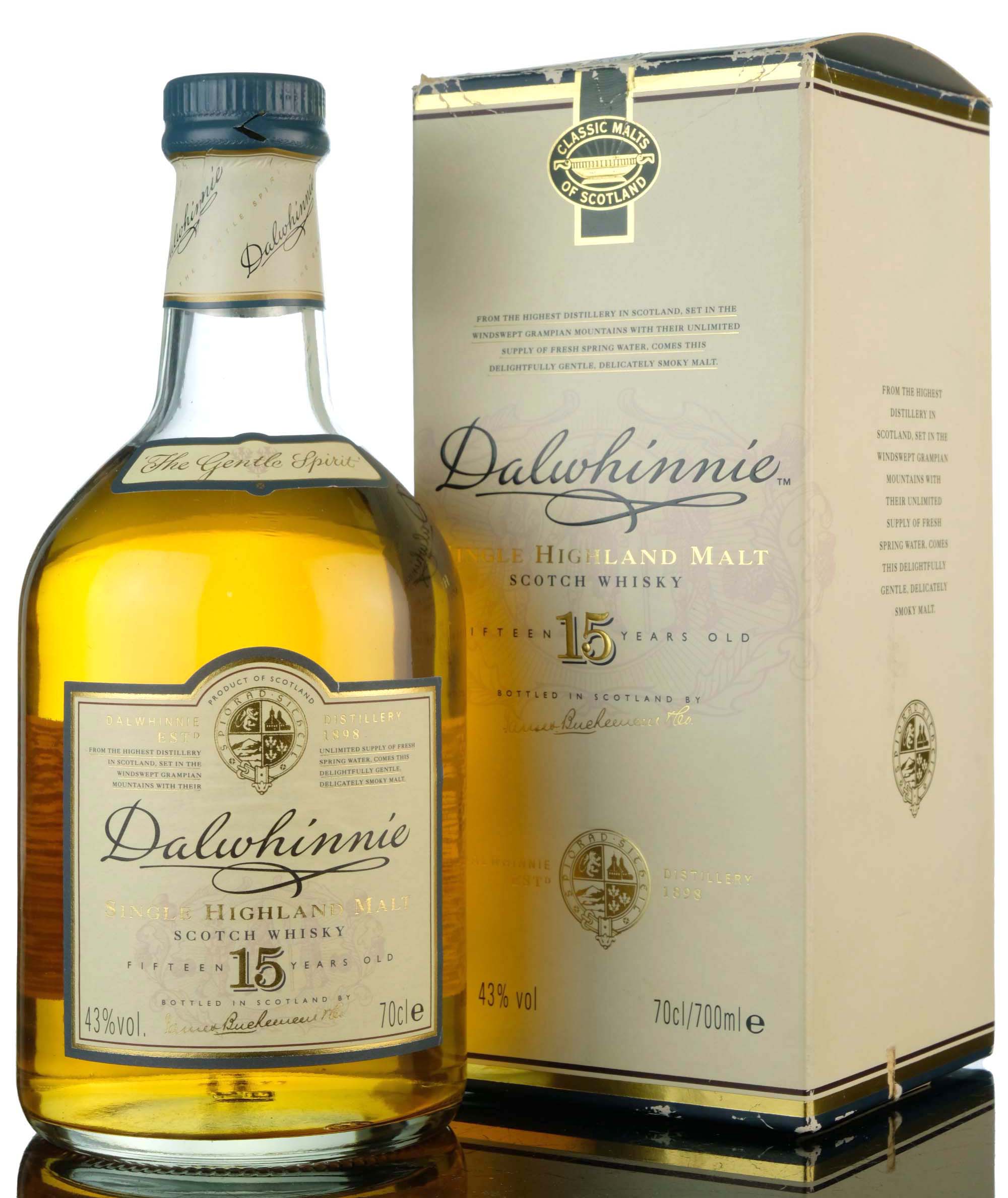 Dalwhinnie 15 Year Old - Early 2000s