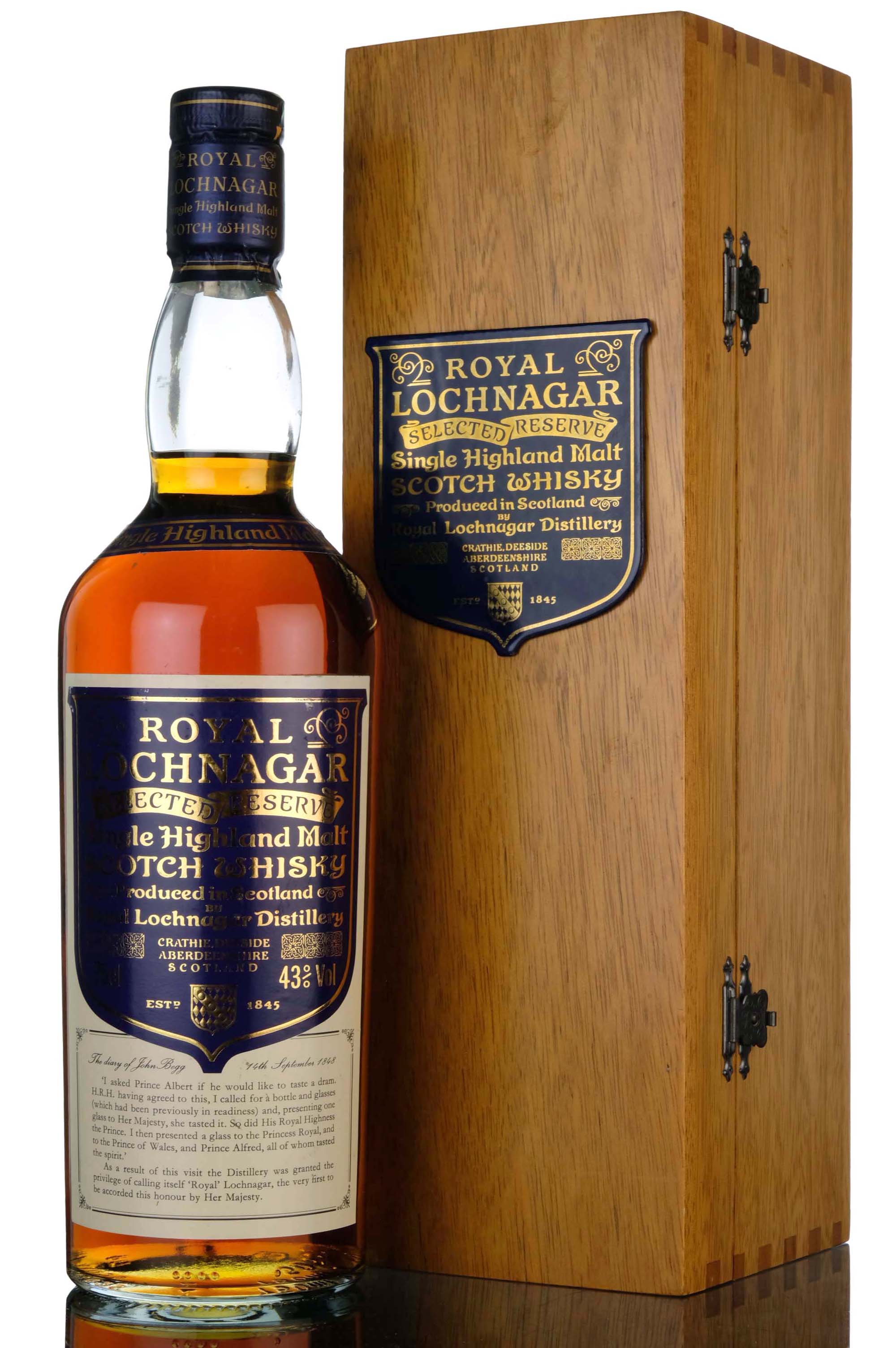 Royal Lochnagar Selected Reserve - Circa 1990