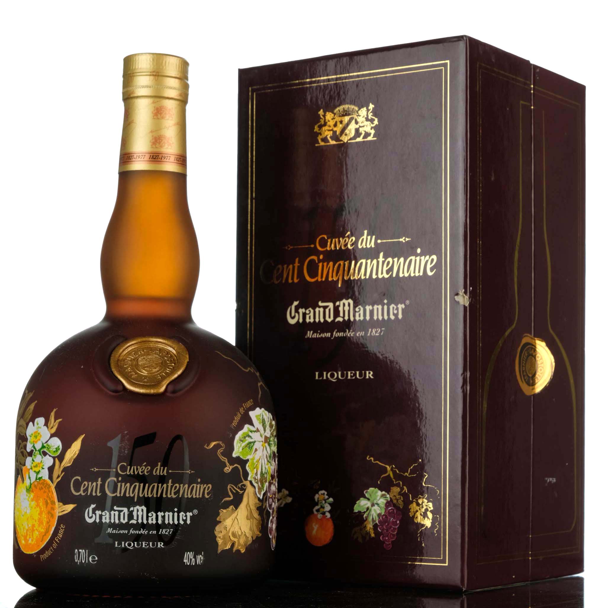 Grand Marnier Liqueur Cuvée Du Cent Cinquantenaire - 150th Anniversary 1827-1977