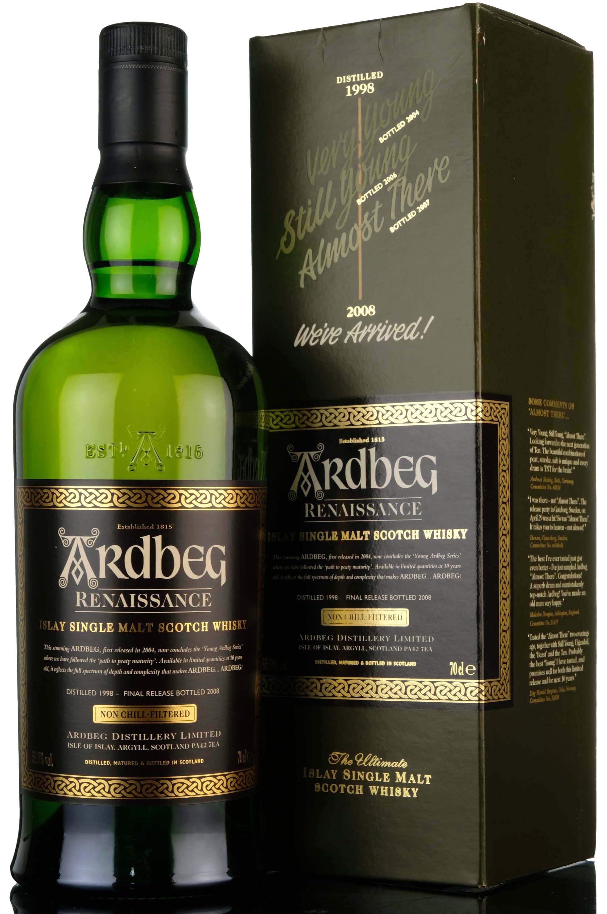 Ardbeg 1998-2008 - Renaissance - Final Release