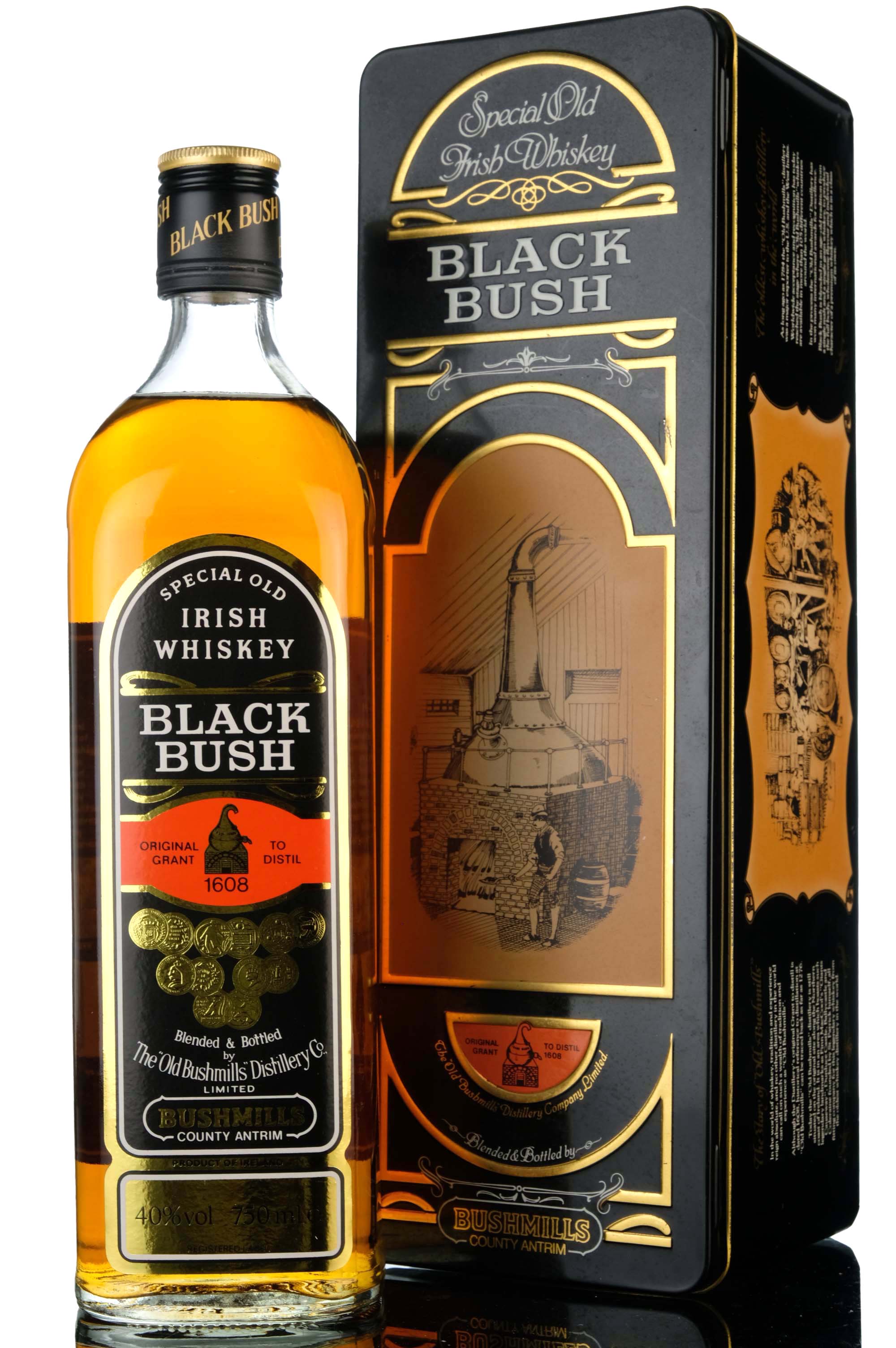 Bushmills Black Bush - Special Old - Circa 1990