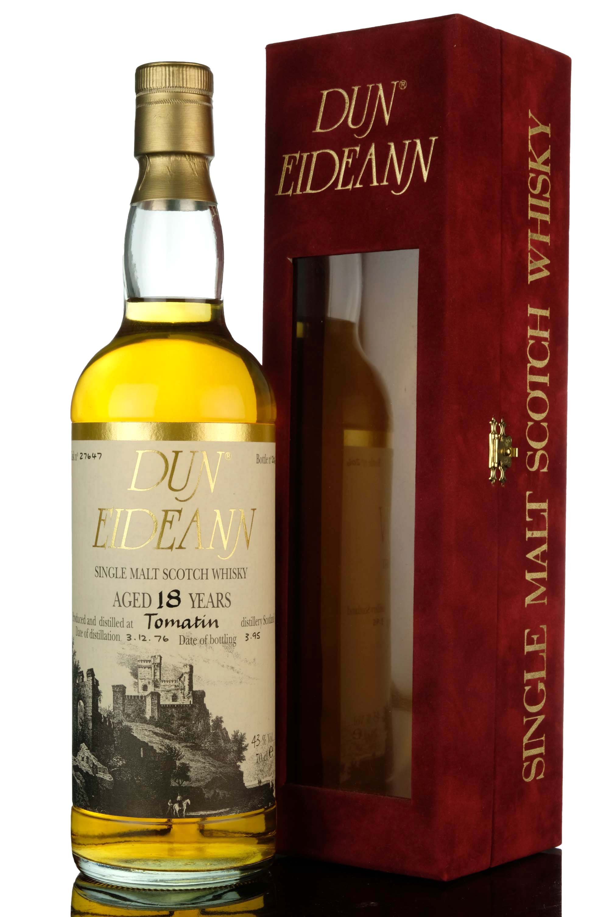 Tomatin 1976-1995 - 18 Year Old - Dun Eideann - Single Cask 27647