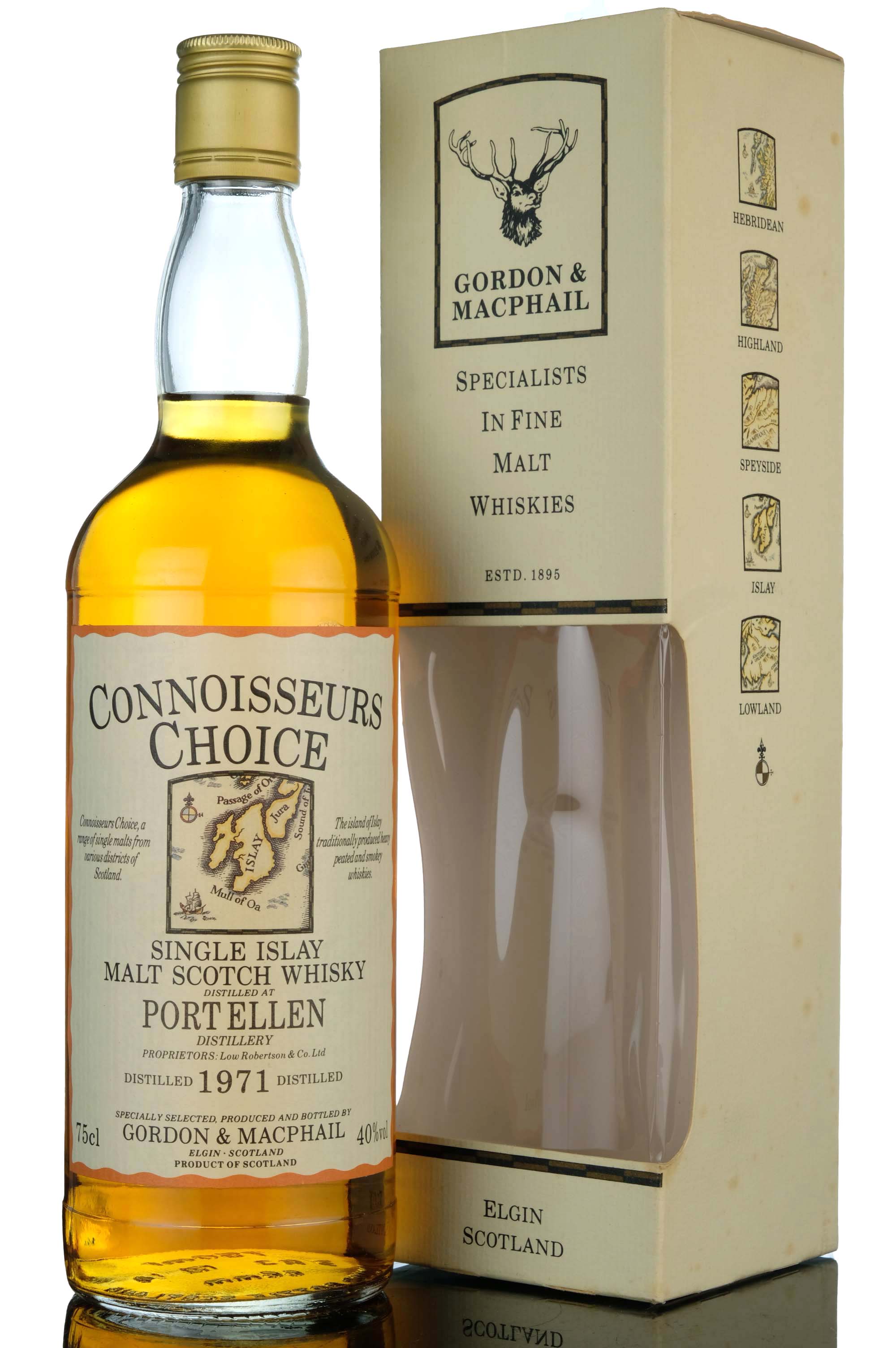 Port Ellen 1971 - Gordon & MacPhail - Connoisseurs Choice