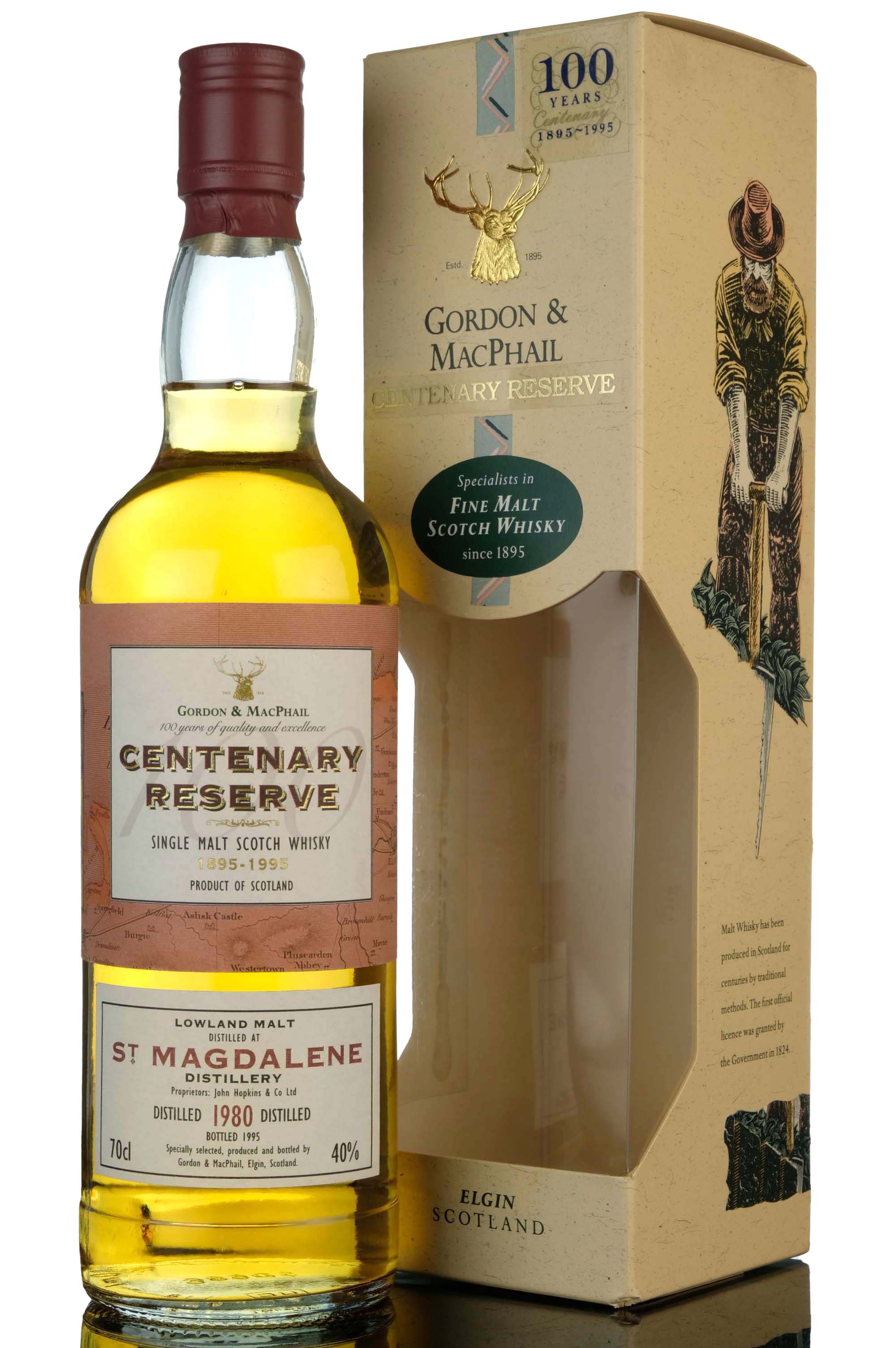 St Magdalene 1980 - Gordon & MacPhail - Centenary Reserve 1895-1995