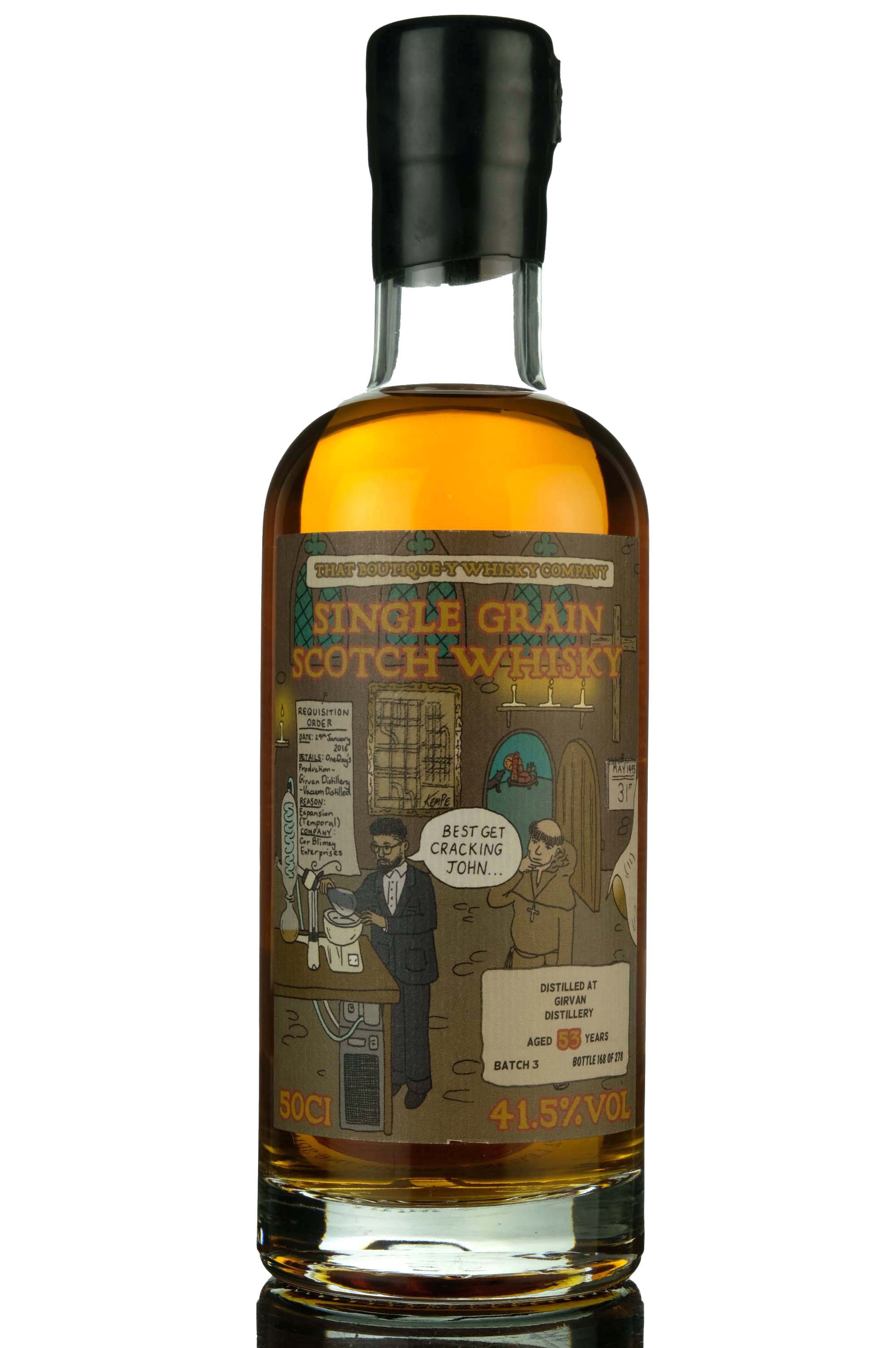 Girvan 53 Year Old - That Boutique-y Whisky Company - Batch 3 - 2017 Release