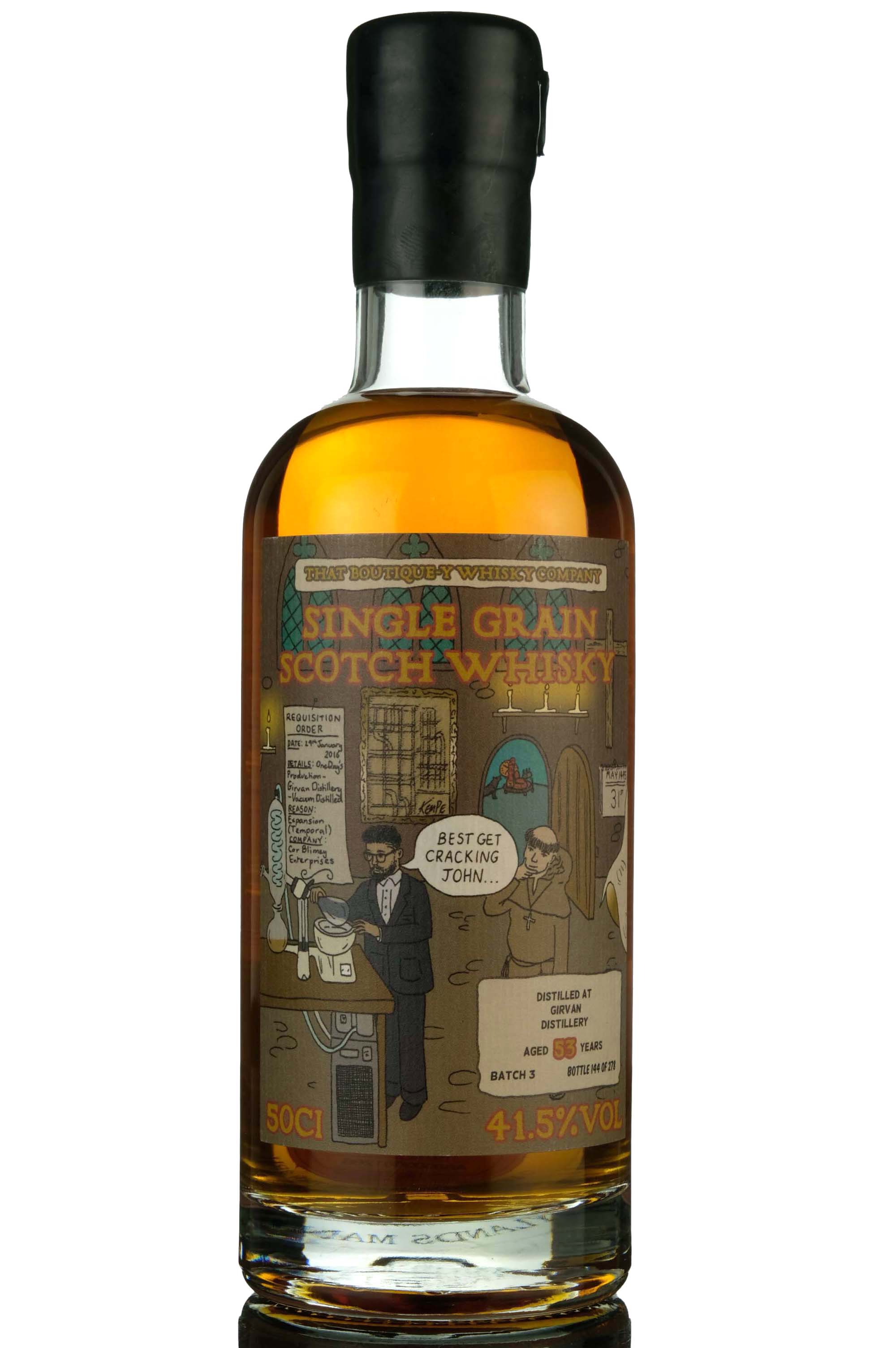 Girvan 53 Year Old - That Boutique-y Whisky Company - Batch 3 - 2017 Release