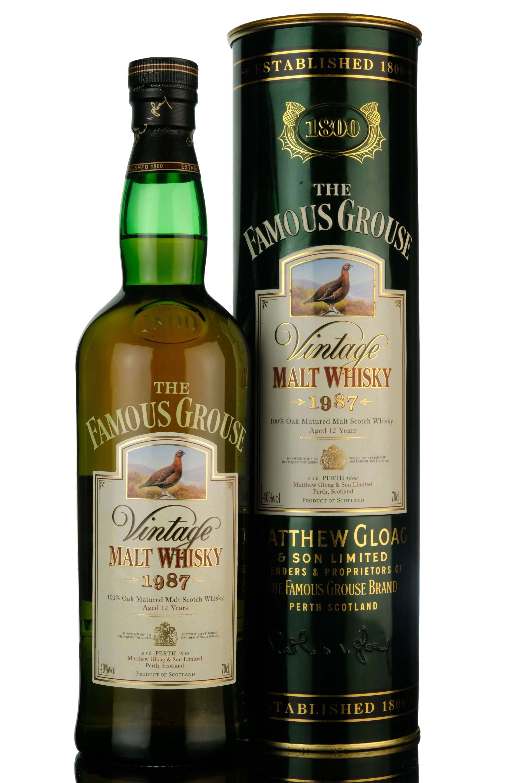 Famous Grouse 1987 - 12 Year Old